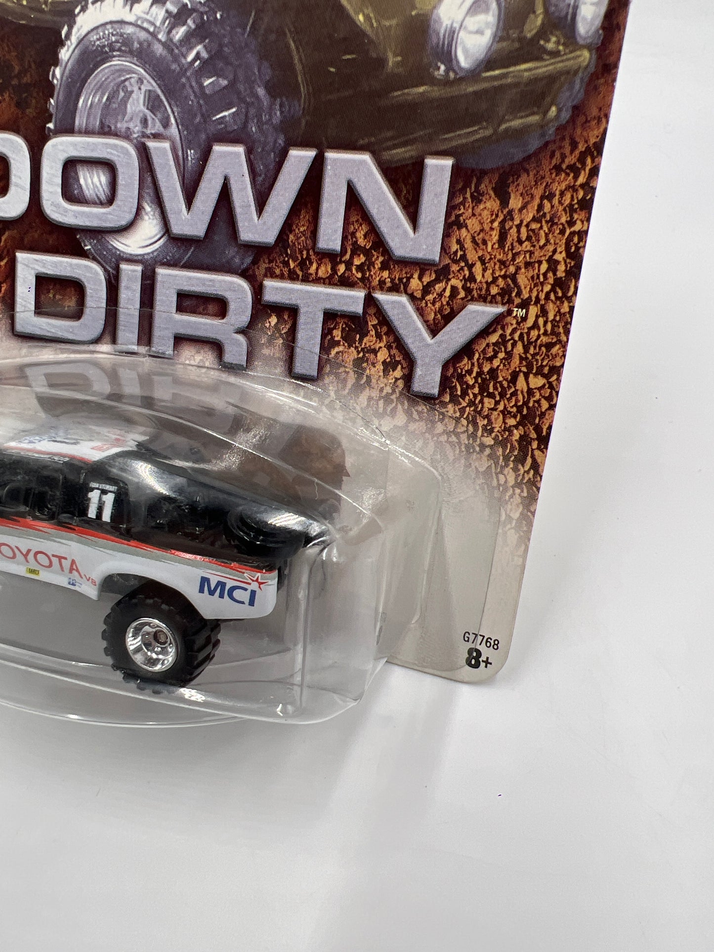 Hot Wheels Premium Down & Dirty #3 Toyota Truck Black/White