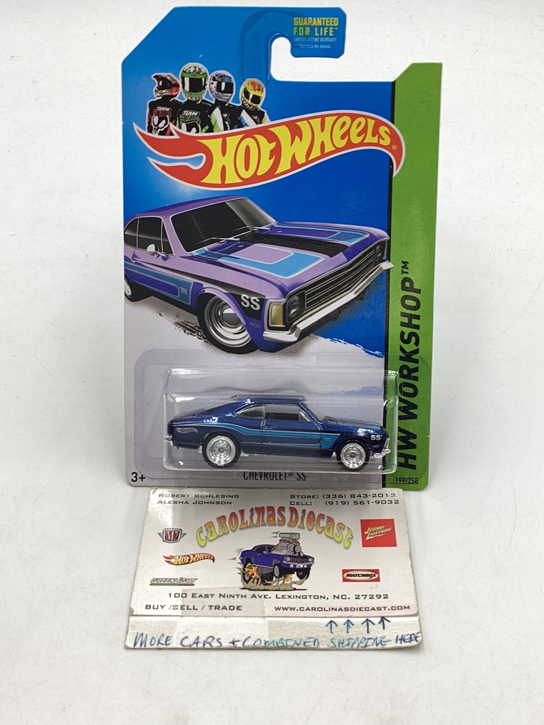 2014 hot wheels super treasure hunt Chevrolet SS W/Protector