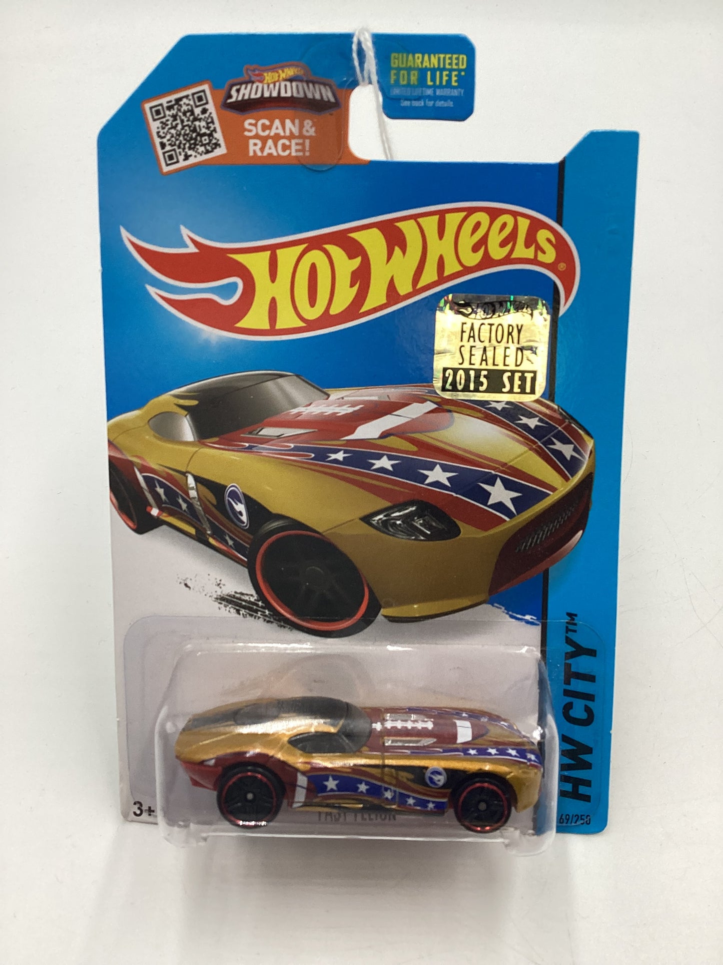 2015 Hot Wheels Treasure Hunt #69 Fast Felion Gold Factory Sealed