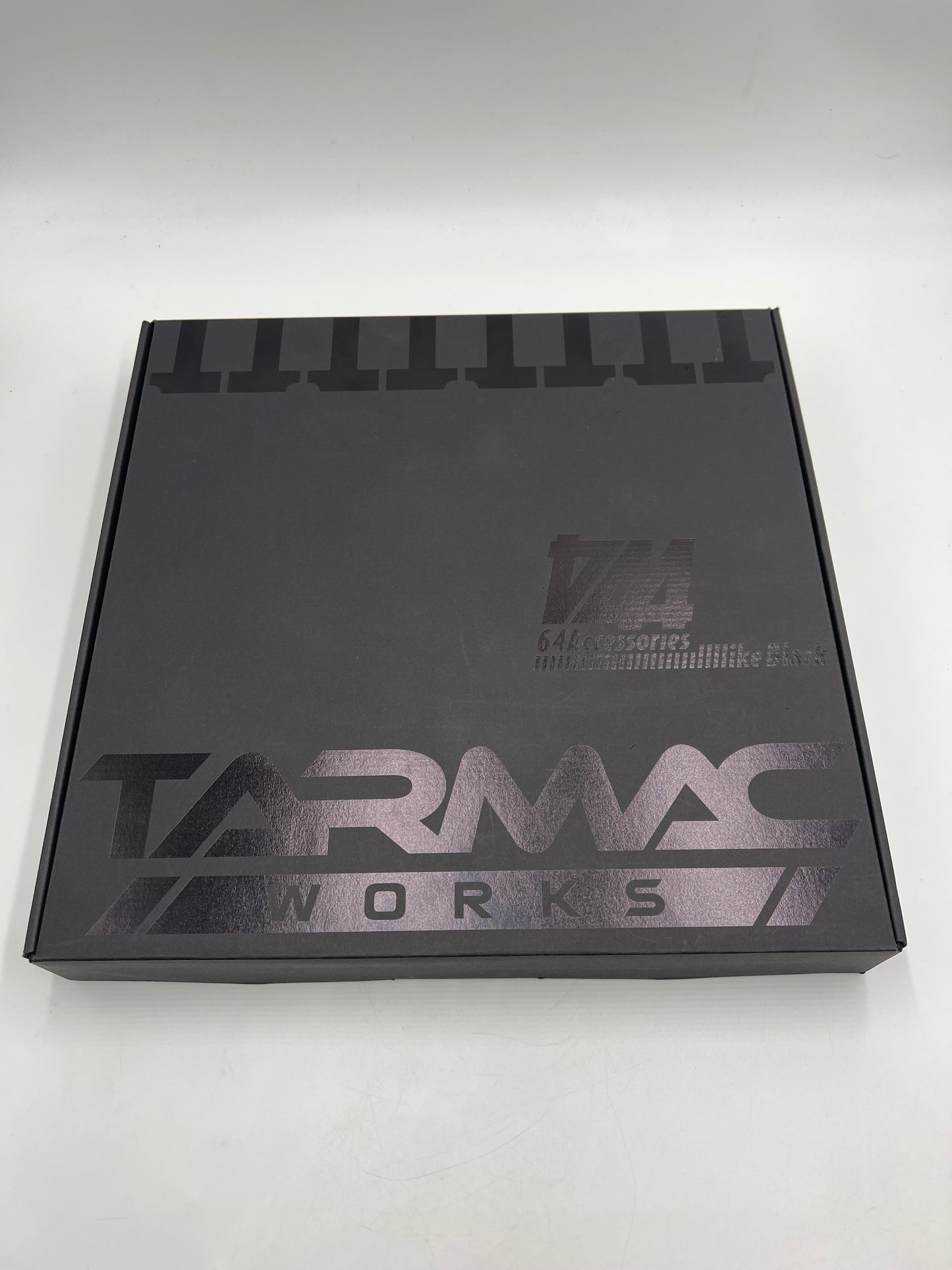 Tarmac Works 4A Like Black Special 4 Car Diorama Box Set W/Mercedes-Benz AMG GT3