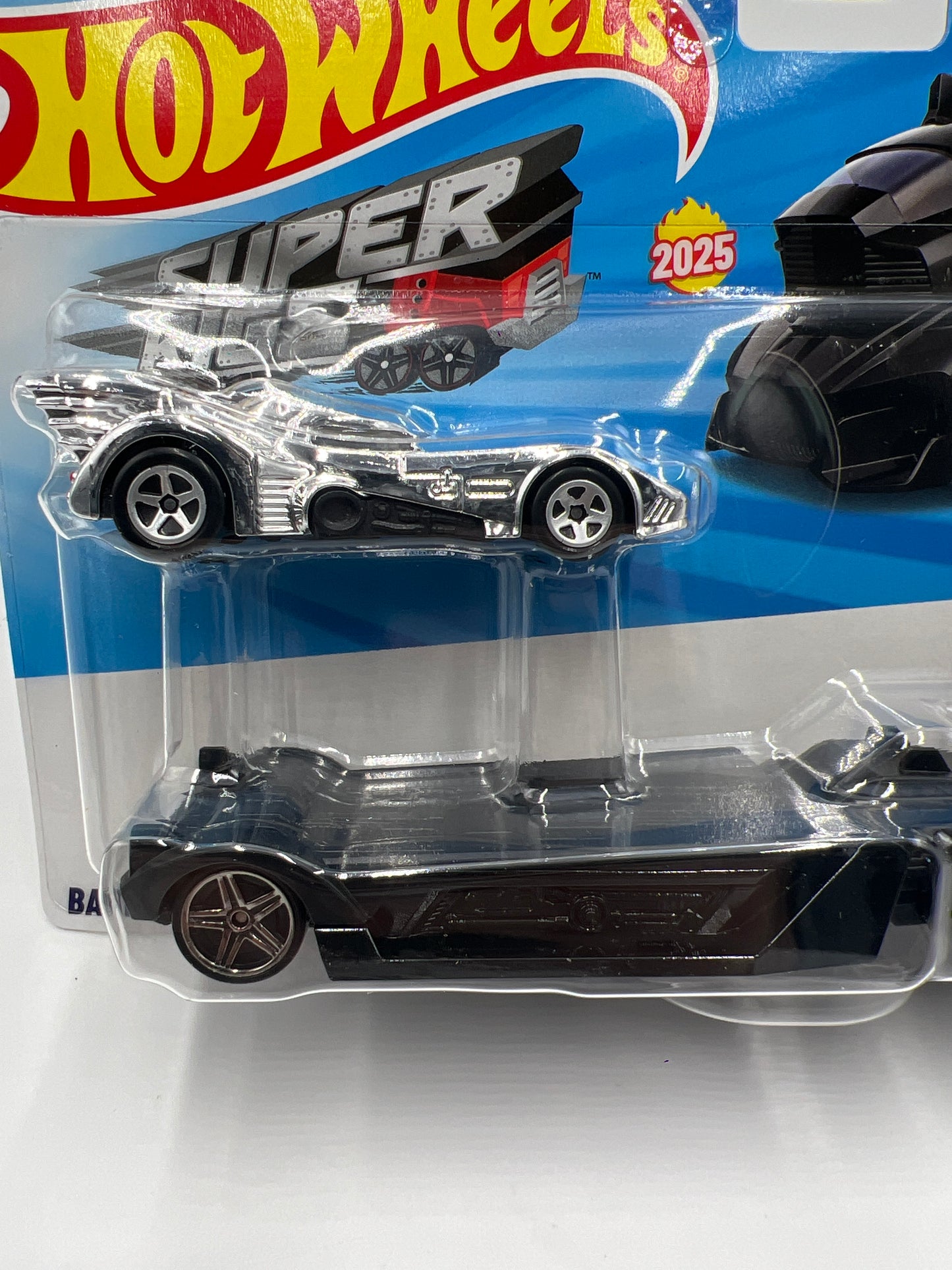 2025 Hot Wheels Super Rigs Batmobile Hauler Black SR