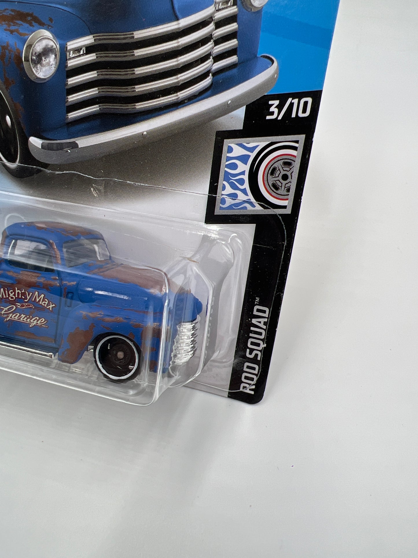 2020 Hot Wheels Rod Squad #201 52 Chevy Blue 13F