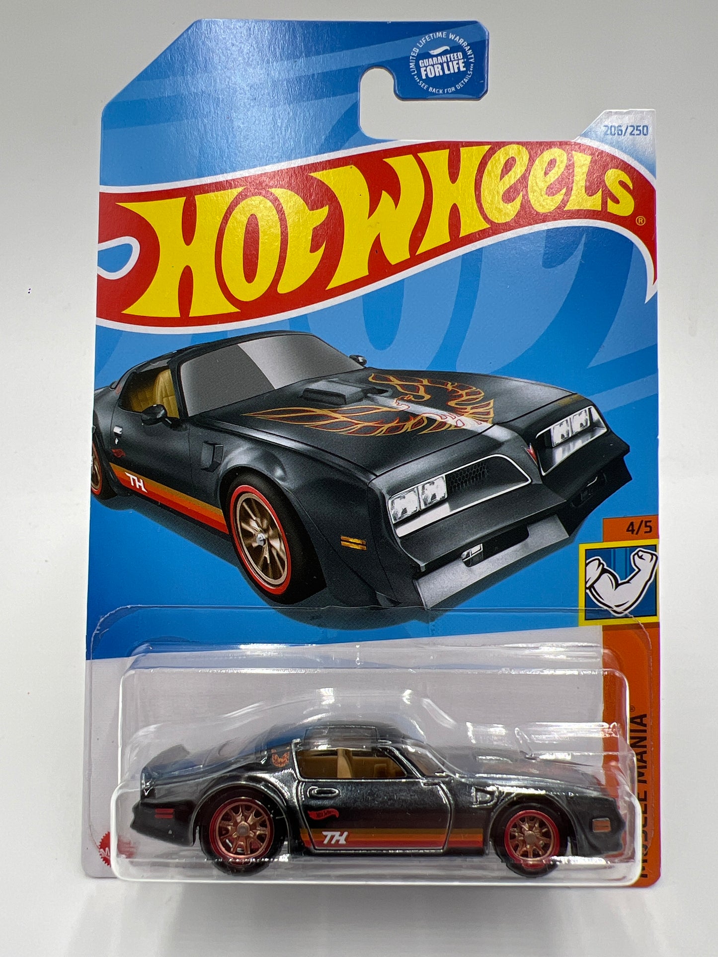 2024 Hot Wheels Super Treasure Hunt #206 L Case 77 Pontiac Firebird T/A W/Protector