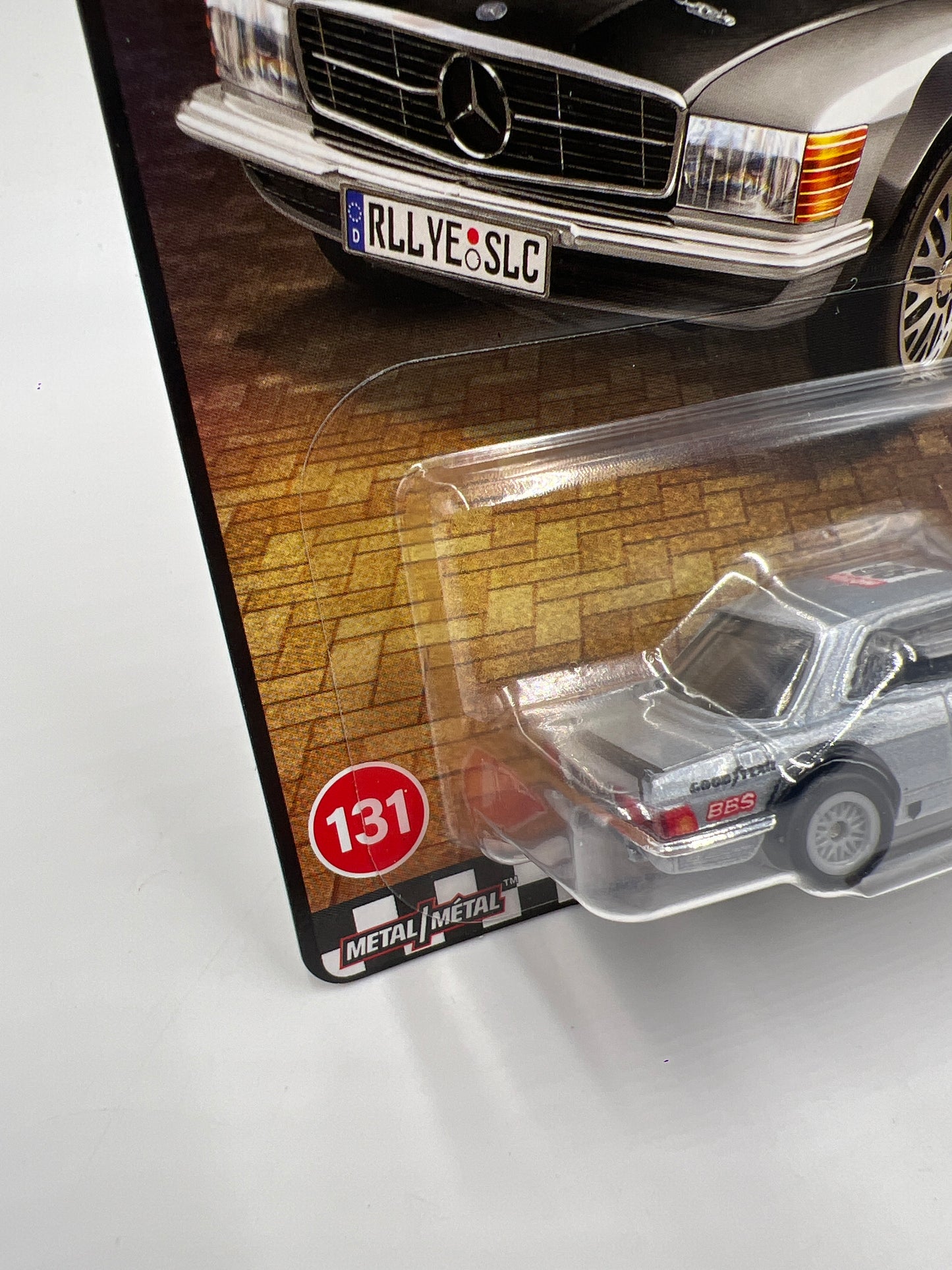 Hot Wheels Premium Boulevard #131 80 Mercedes-Benz 500 SLC Rallye Silver 265D