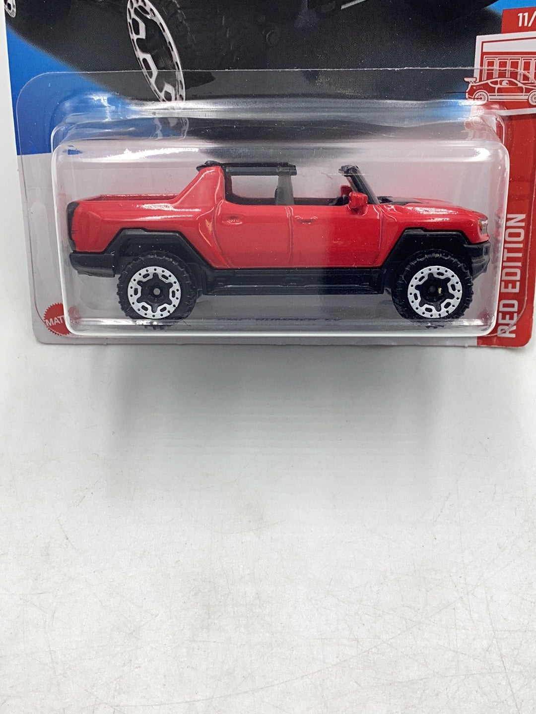 2023 Hot Wheels #116 GMC Hummer EV Red Edition