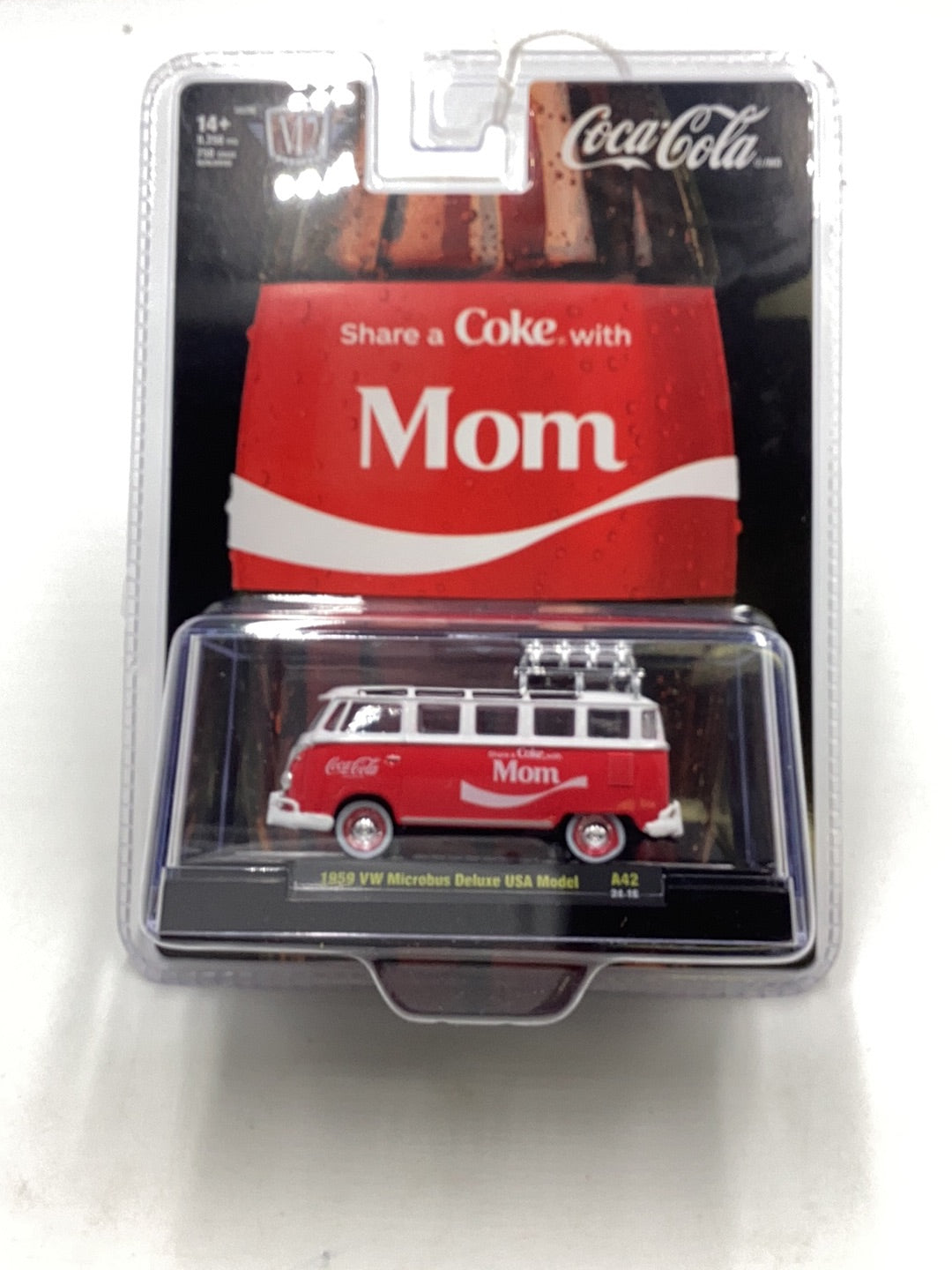 M2 Machines Coca Cola 1959 VW Microbus Deluxe USA Model A42