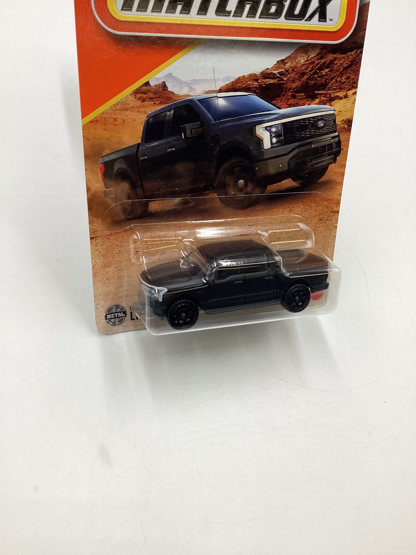 2025 Matchbox #28 2022 Ford F-150 Lightning Matte Black