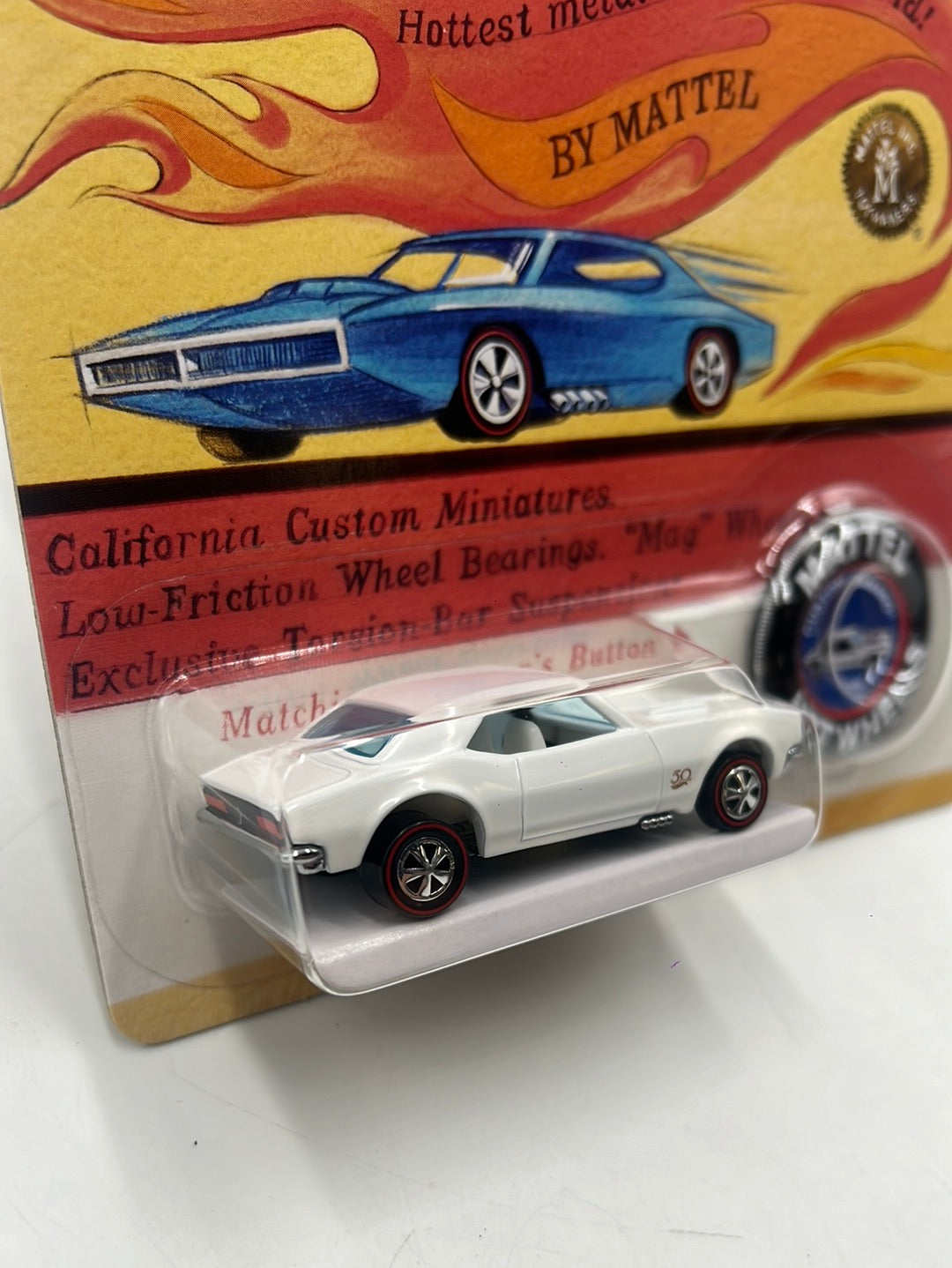 2019 Hot Wheels RLC Custom Camaro White EP 10392/12000