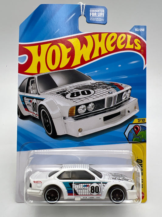 2026 Hot Wheels H Case #152 BMW 635 CSi White 105C