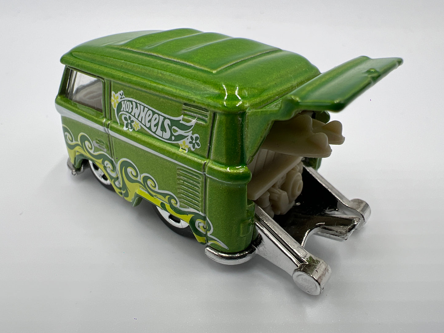 Hot Wheels 1/64 Mainline Kool Kombi Green Loose