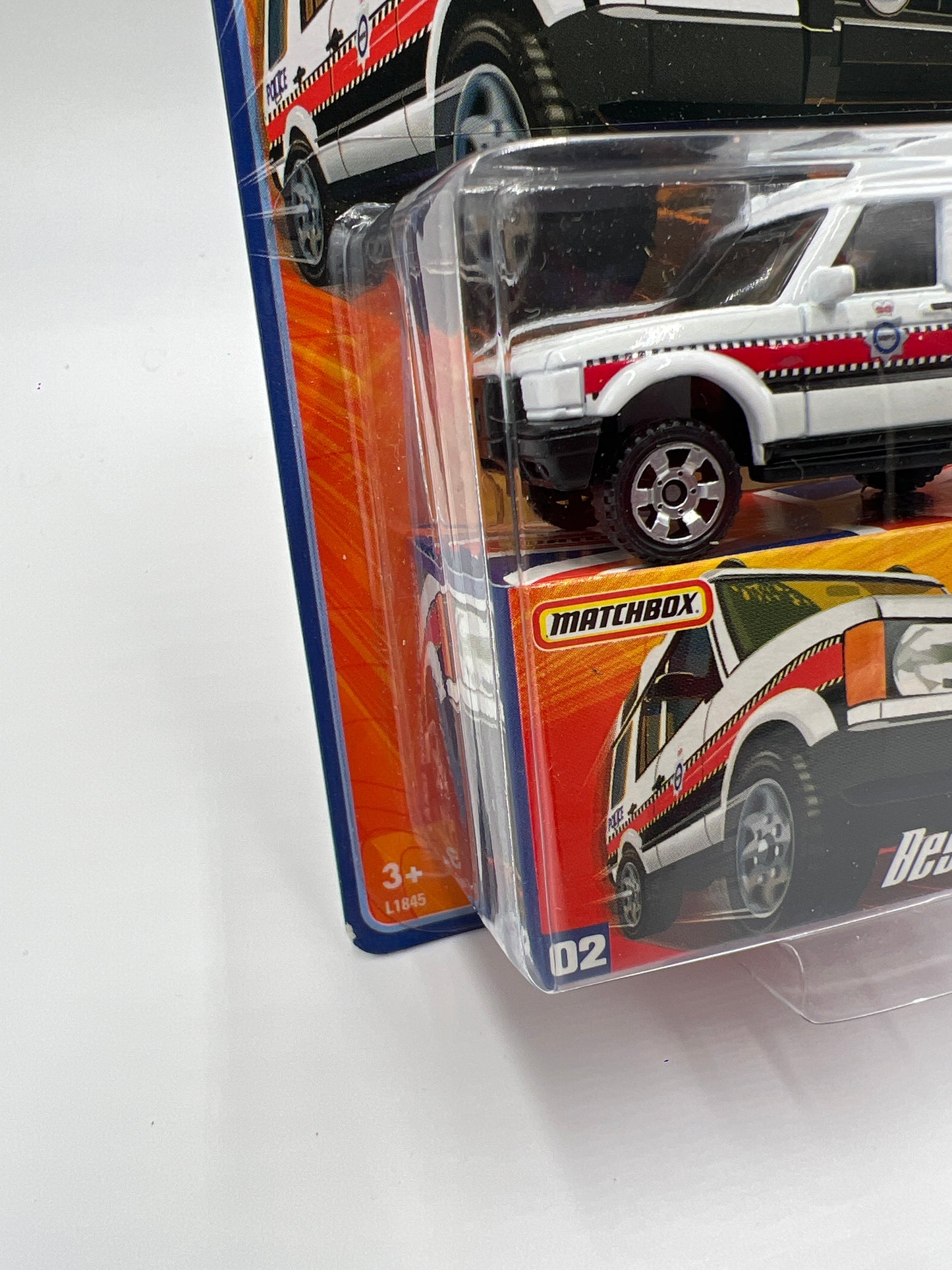 Matchbox Best Of British #2 Land Rover Discovery Police White