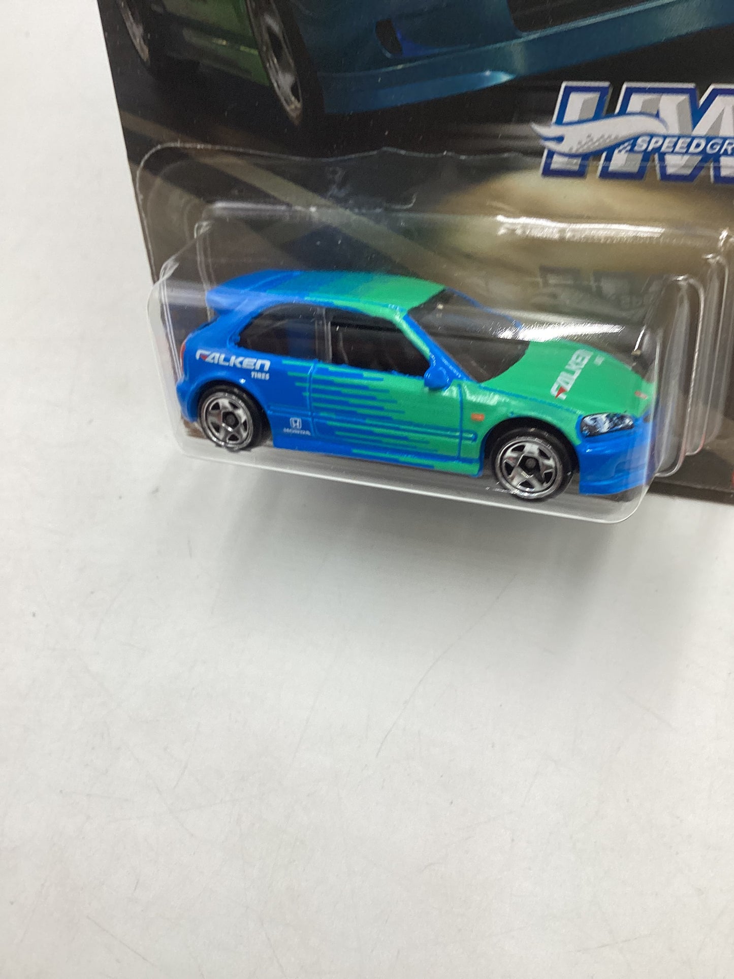 2024 Hot Wheels Speed Graphics 1/5 99 Honda Civic Type R (EK9) Falken 161G