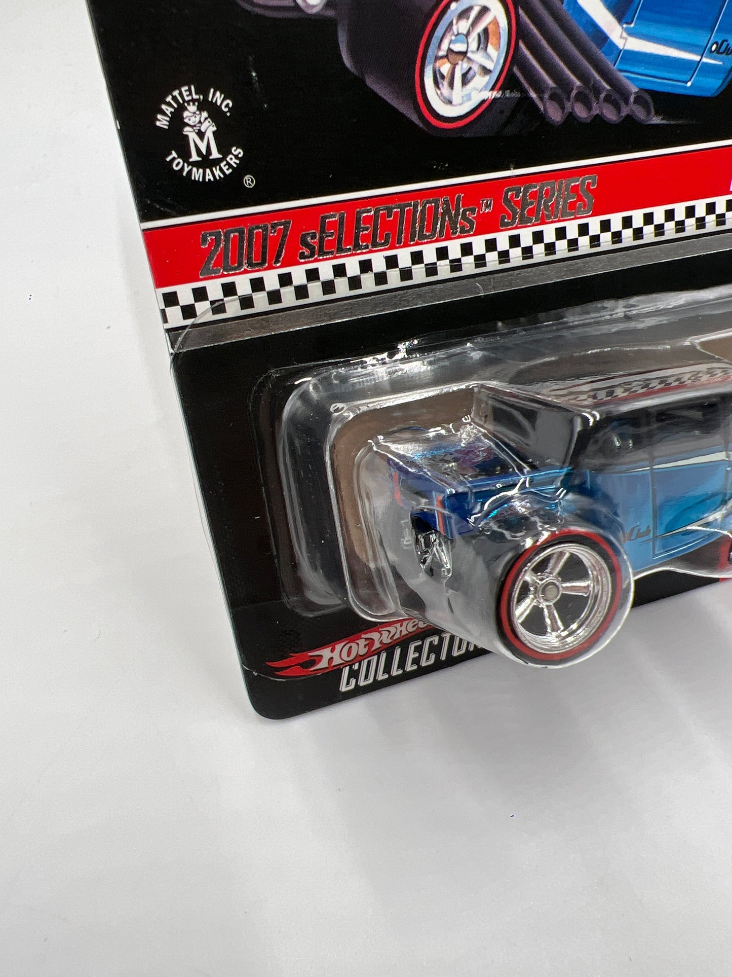 2007 Hot Wheels RLC sELECTIONs Series #1 Bone Shaker Blue 3627/10442 W/Protector