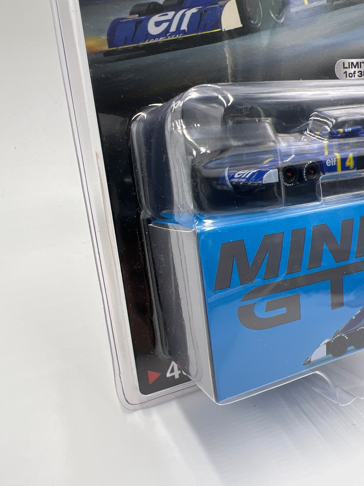 Mini GT Mijo Exclusives #488 Tyrell P34 #4 1976 Spanish GP Blue