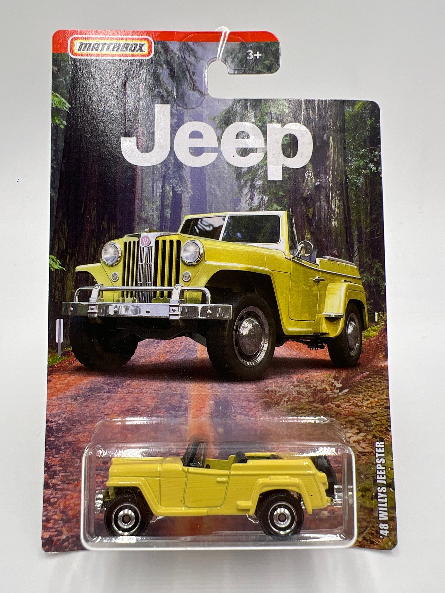 Matchbox Jeep Series 48 Willys Jeepster Yellow 157D