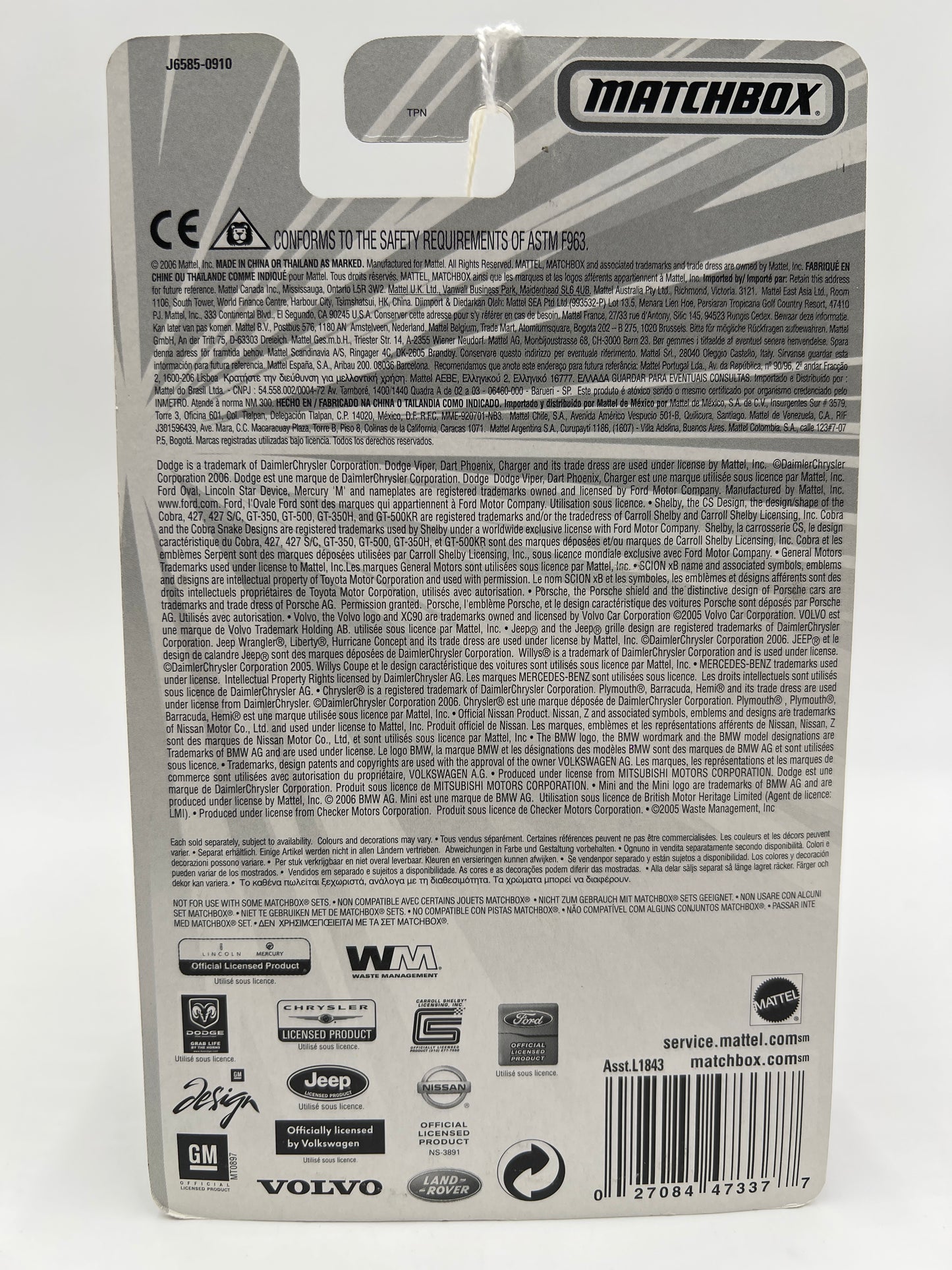 Matchbox Superfast #36 Transporter Vehicle Army 166J