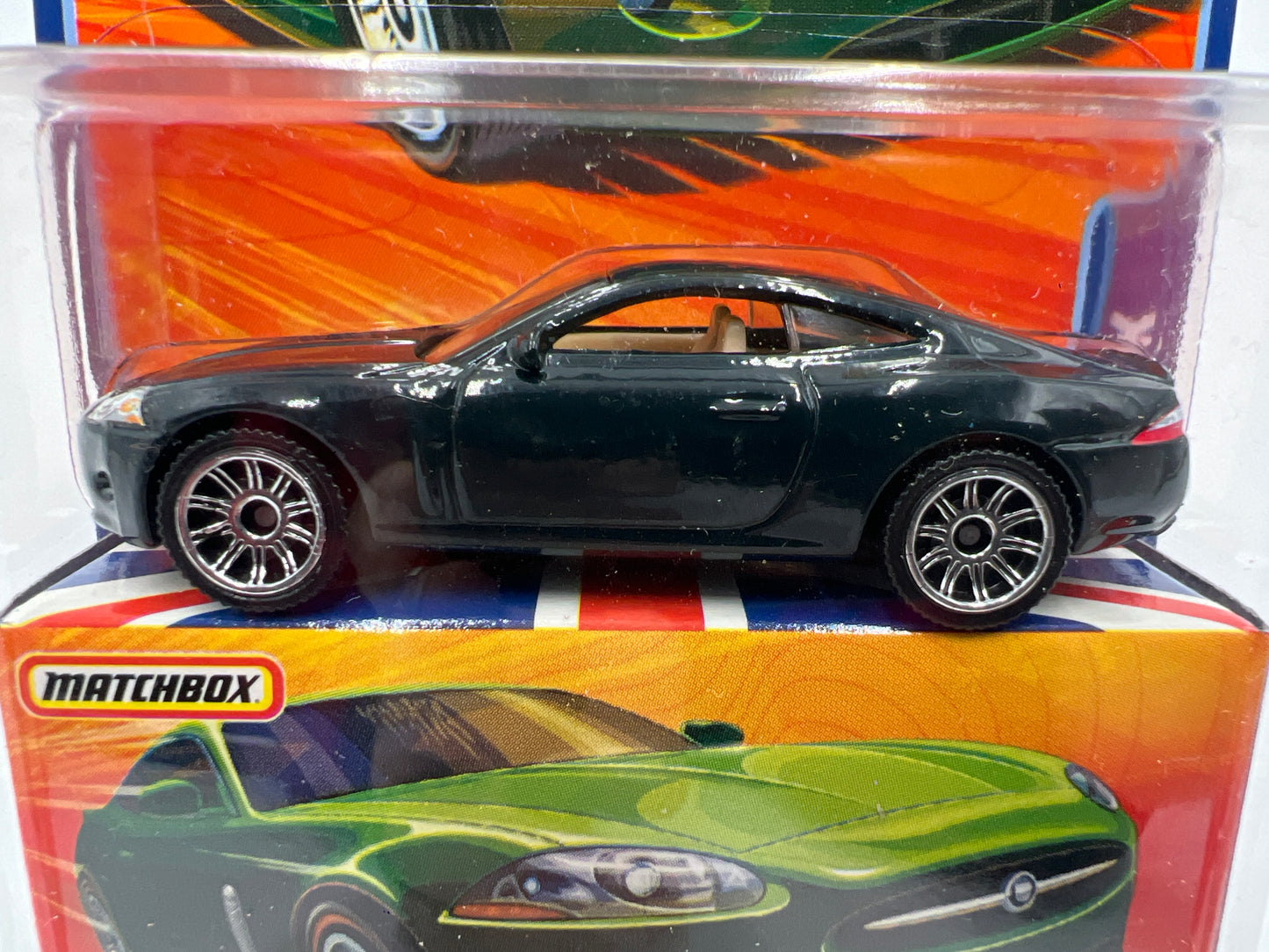 Matchbox Best Of British #5 2006 Jaguar XK Green 171D