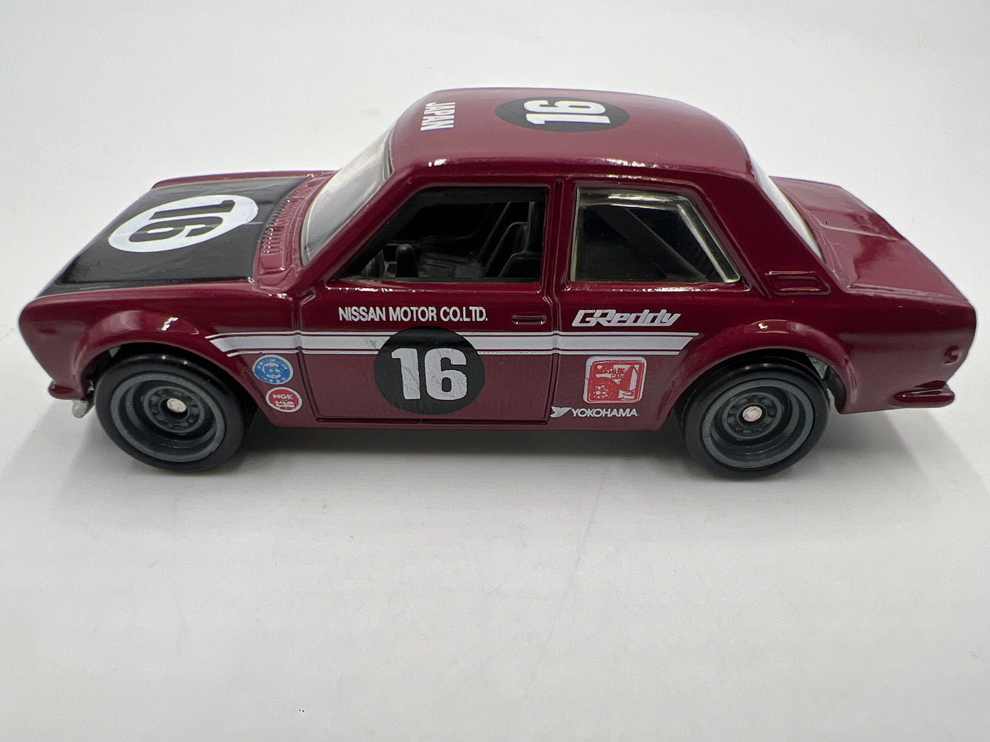 Hot Wheels Track Day Premium Datsun Bluebird 510 Red Loose