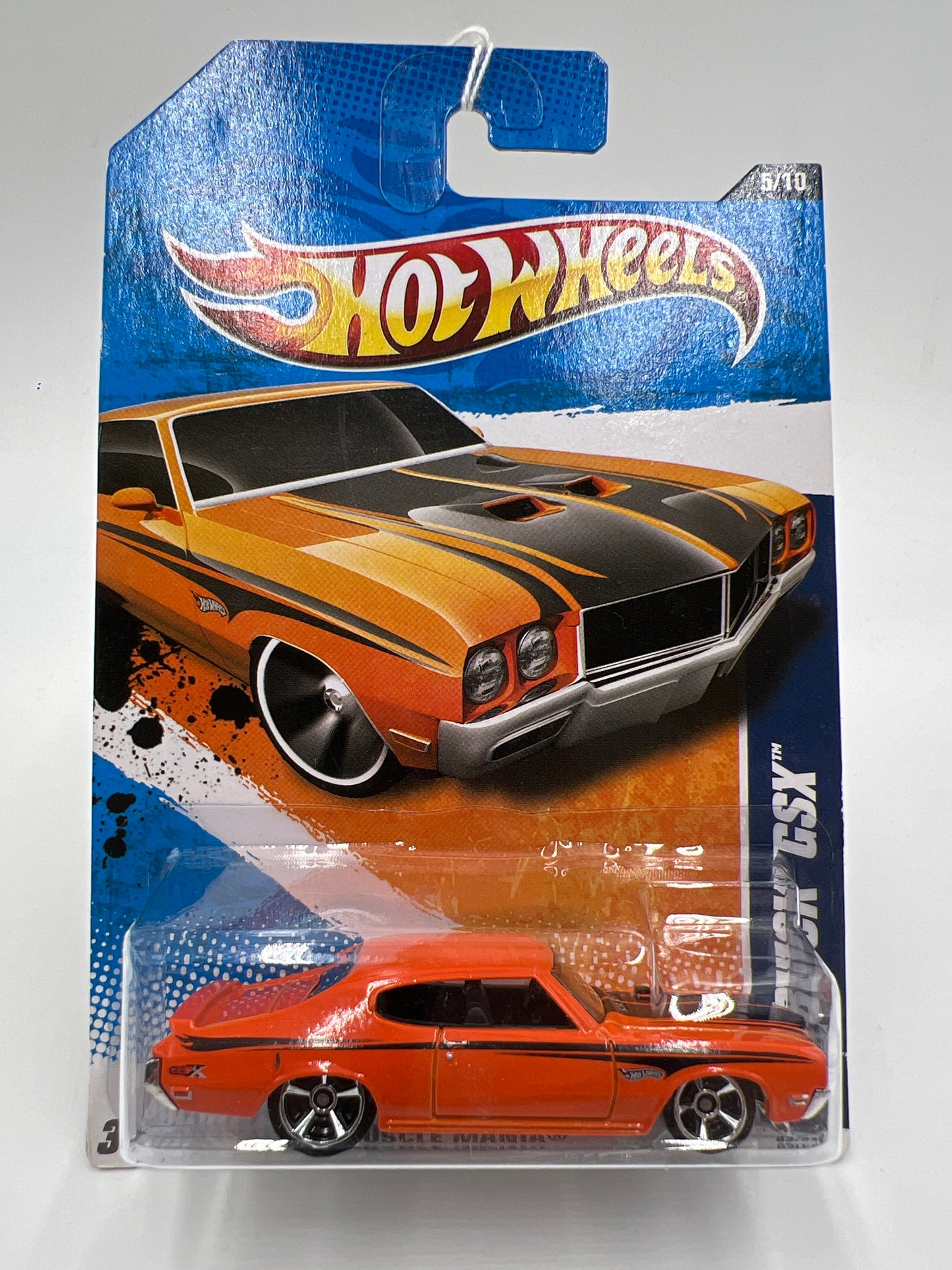 2011 Hot Wheels Muscle Mania #83 70 Buick GSX Orange