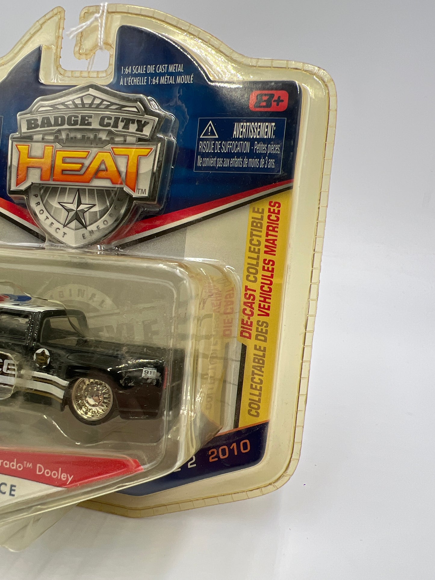2010 Jada Badge City Heat Wave 2 #19 99 Chevy Silverado Dooley Police 186B