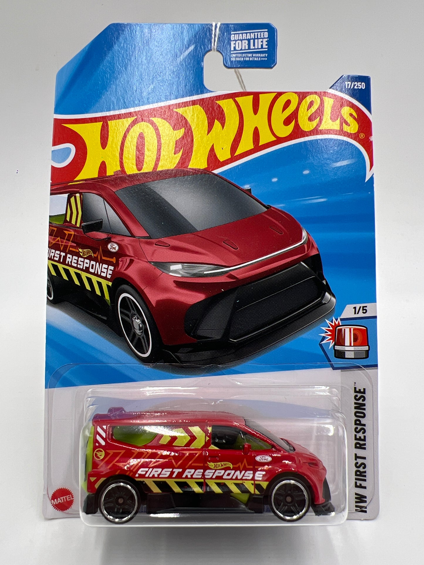 2025 Hot Wheels Treasure Hunt #17 Ford Performance Supervan 4 Red 277A