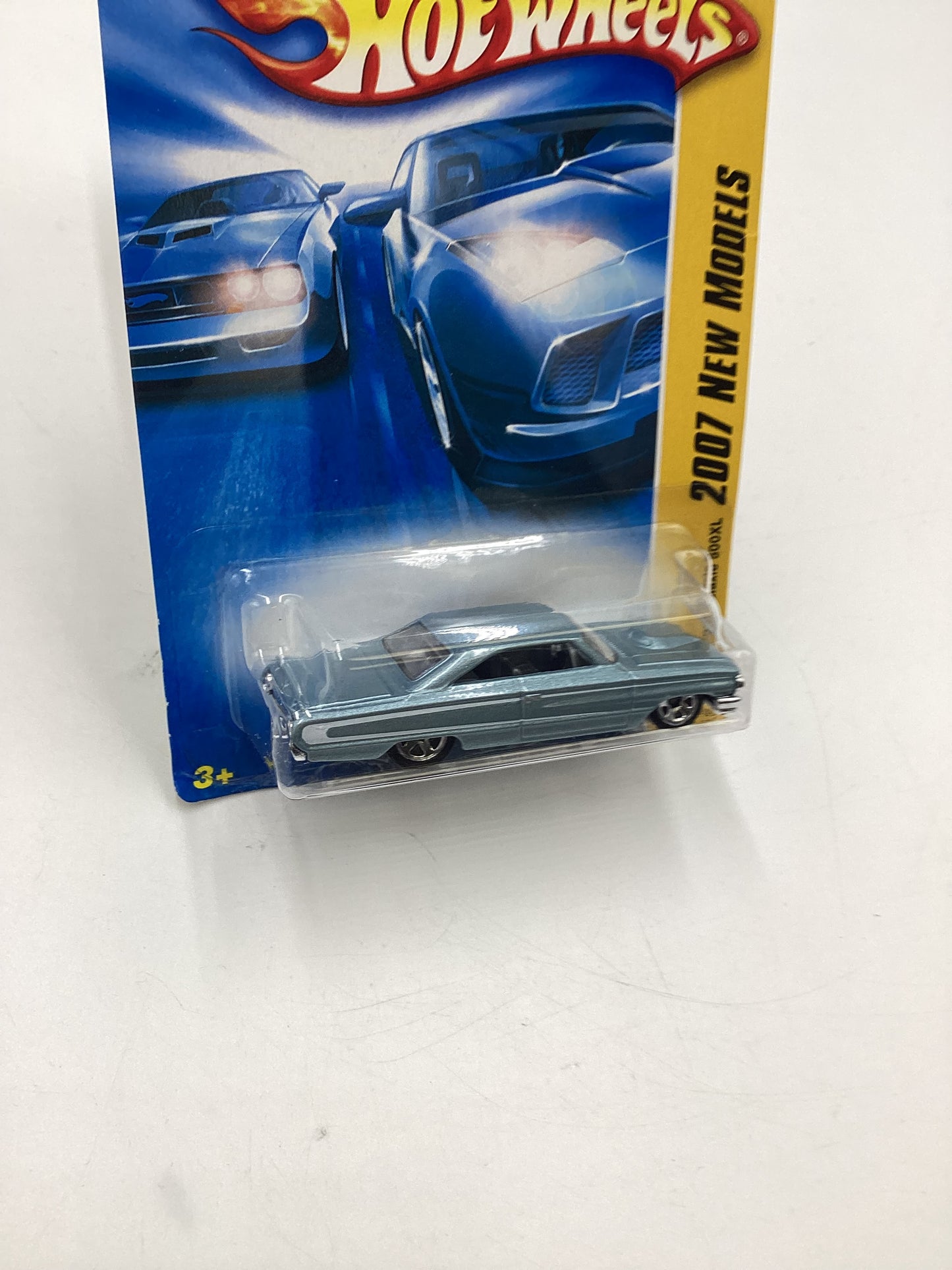 2007 Hot Wheels New Models #18 1964 Ford Galaxie 500XL Light Blue 9D