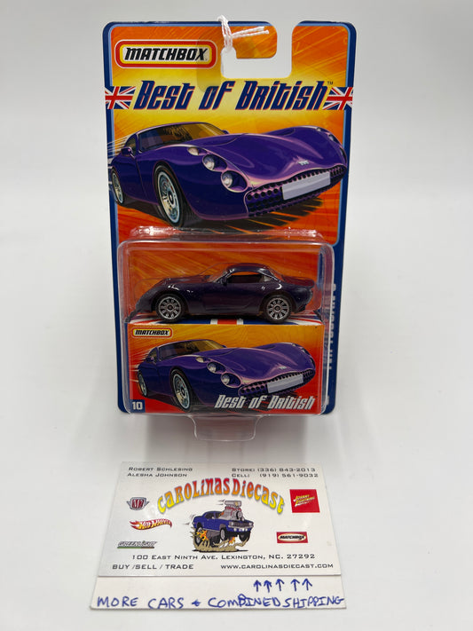 Matchbox Best Of British #10 TVR Tuscan S Purple 172A