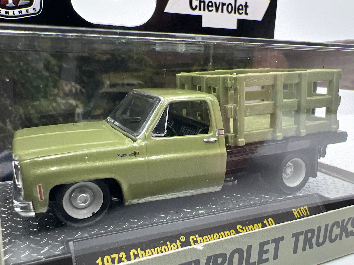 2026 M2 Machines R107 1973 Chevrolet Cheyenne Super 10 Green