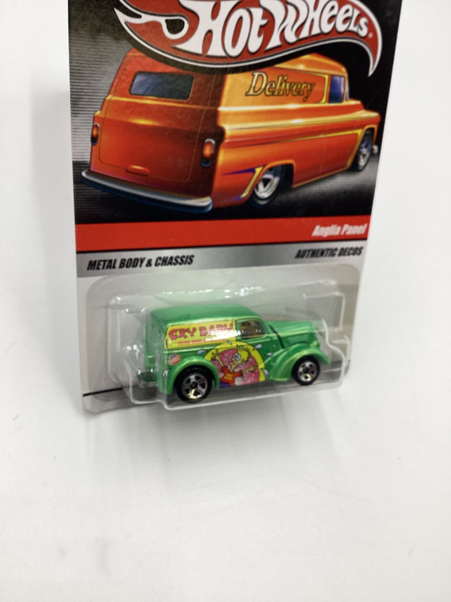 Hot Wheels Delivery Cry Baby Anglia Panel Green (SR)