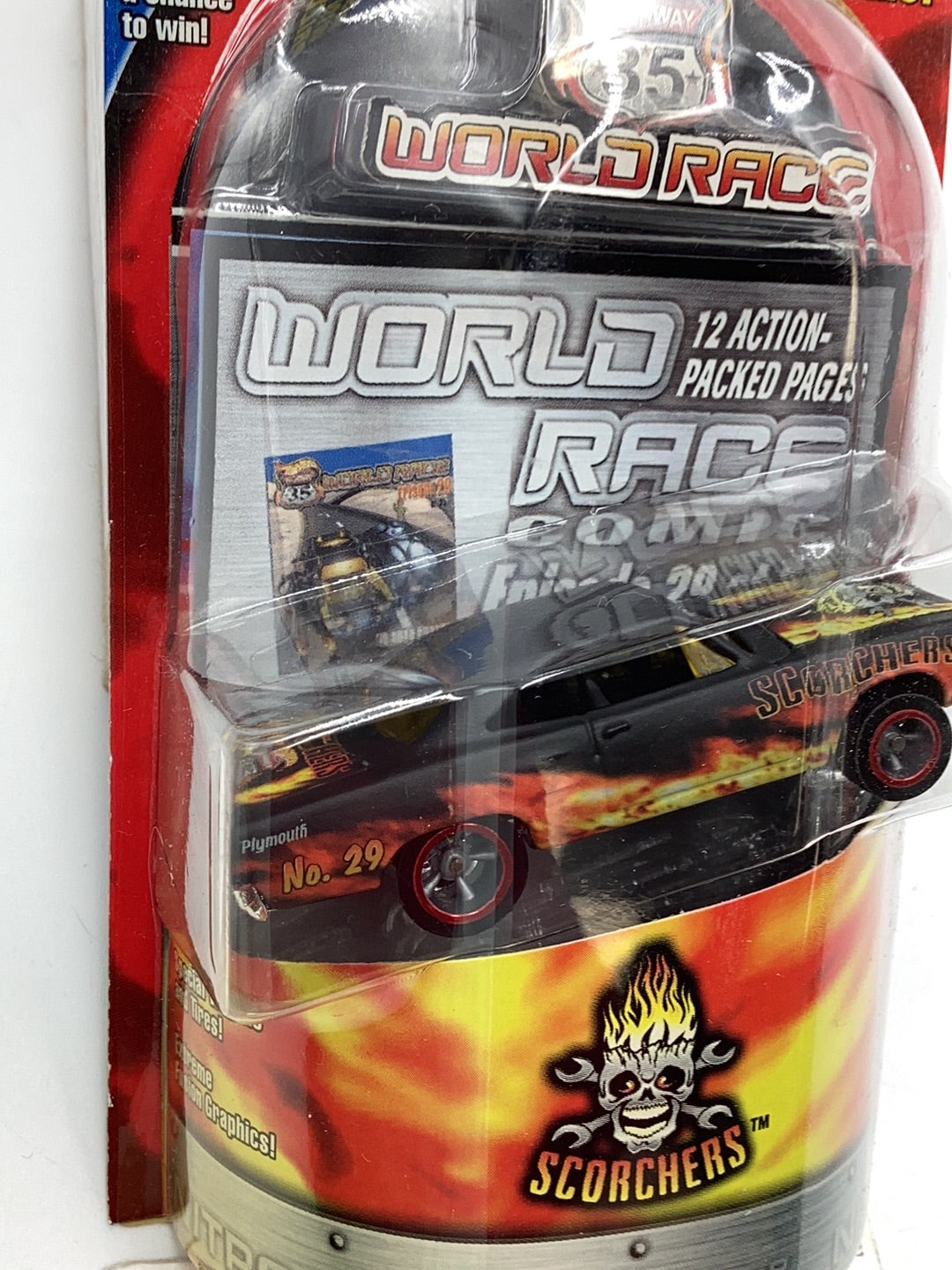 Hot wheels Highway 35 World Race 70 Plymouth Road Runner 29/35 156I