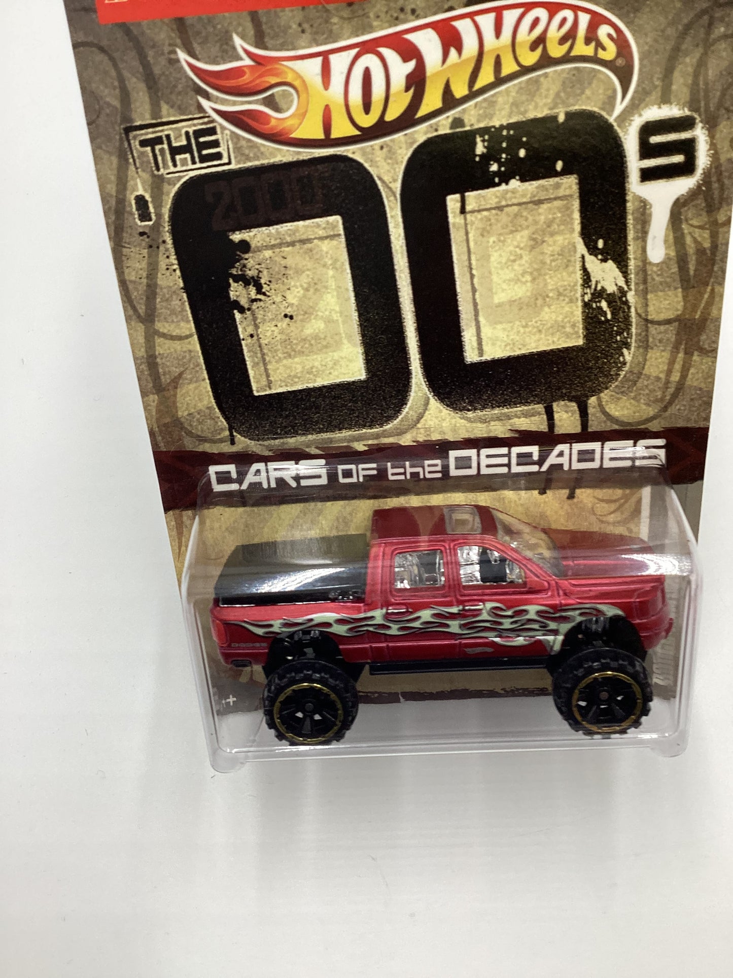 2011 Hot Wheels Cars of the Decades The 00s #30 Dodge Ram 1500 Satin Red 157C