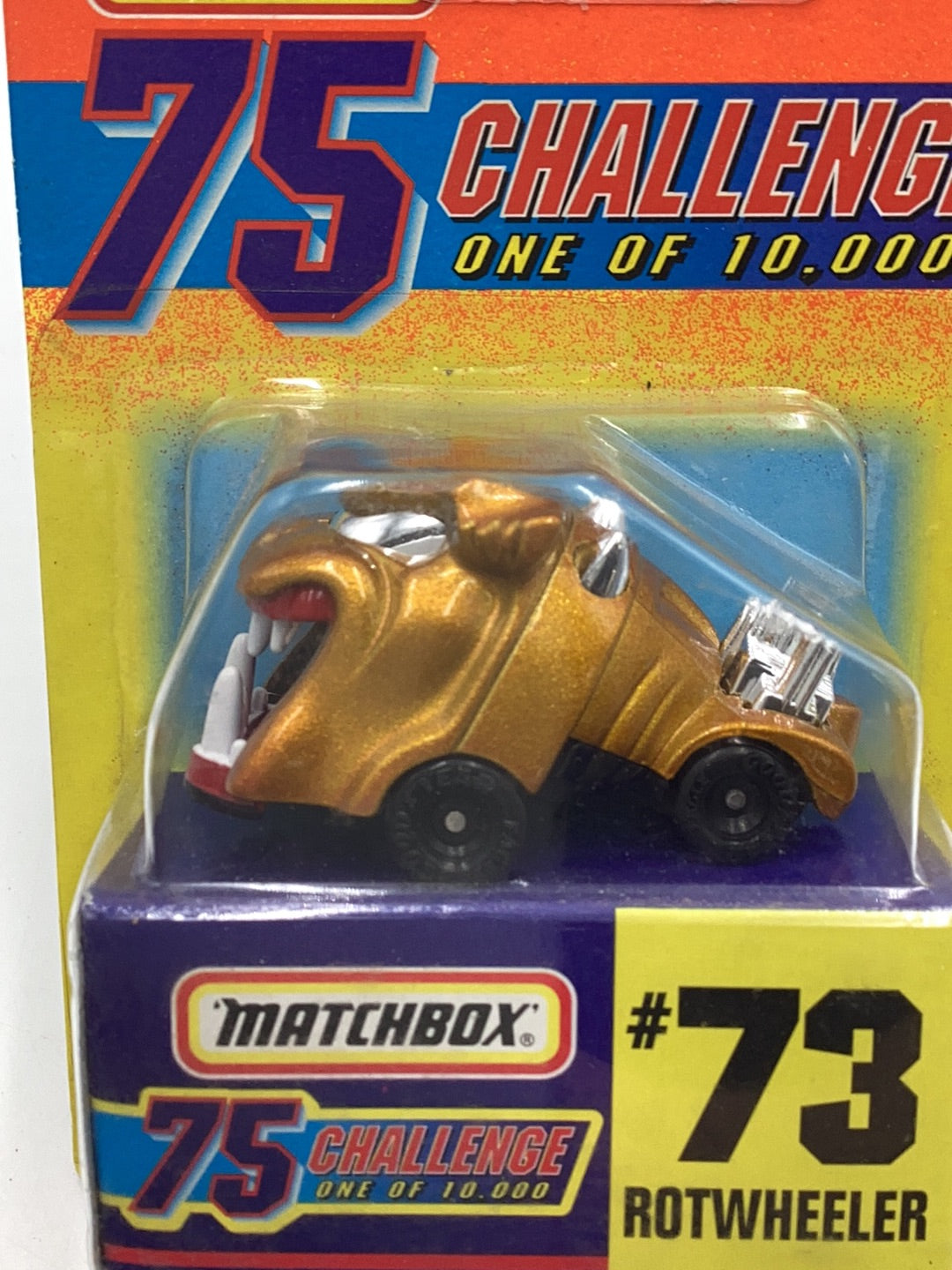 Matchbox 75 Challenge #73 Rotwheeler 163H