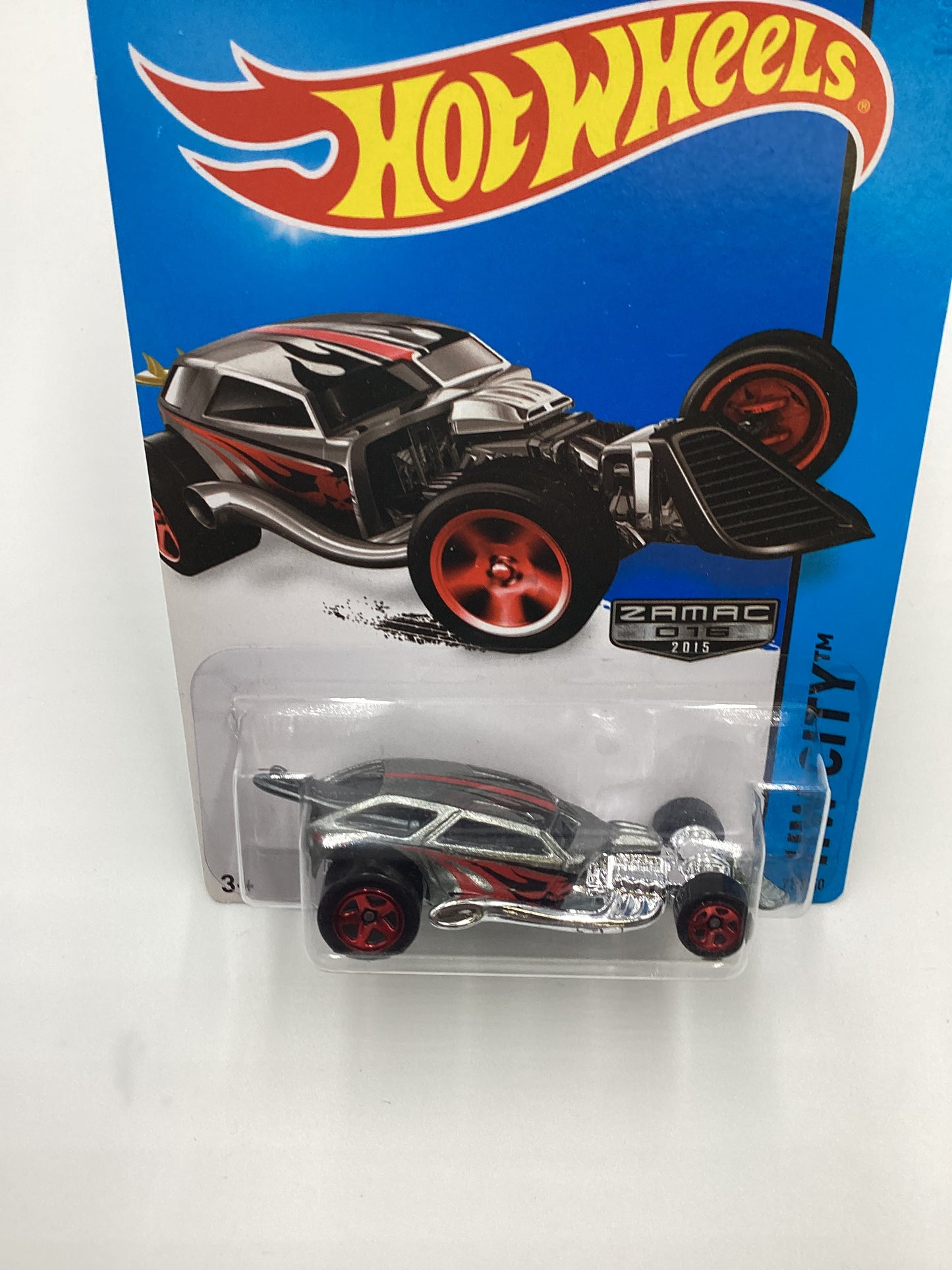 2015 Hot Wheels  016 ZAMAC #71 SURF CRATE 143F