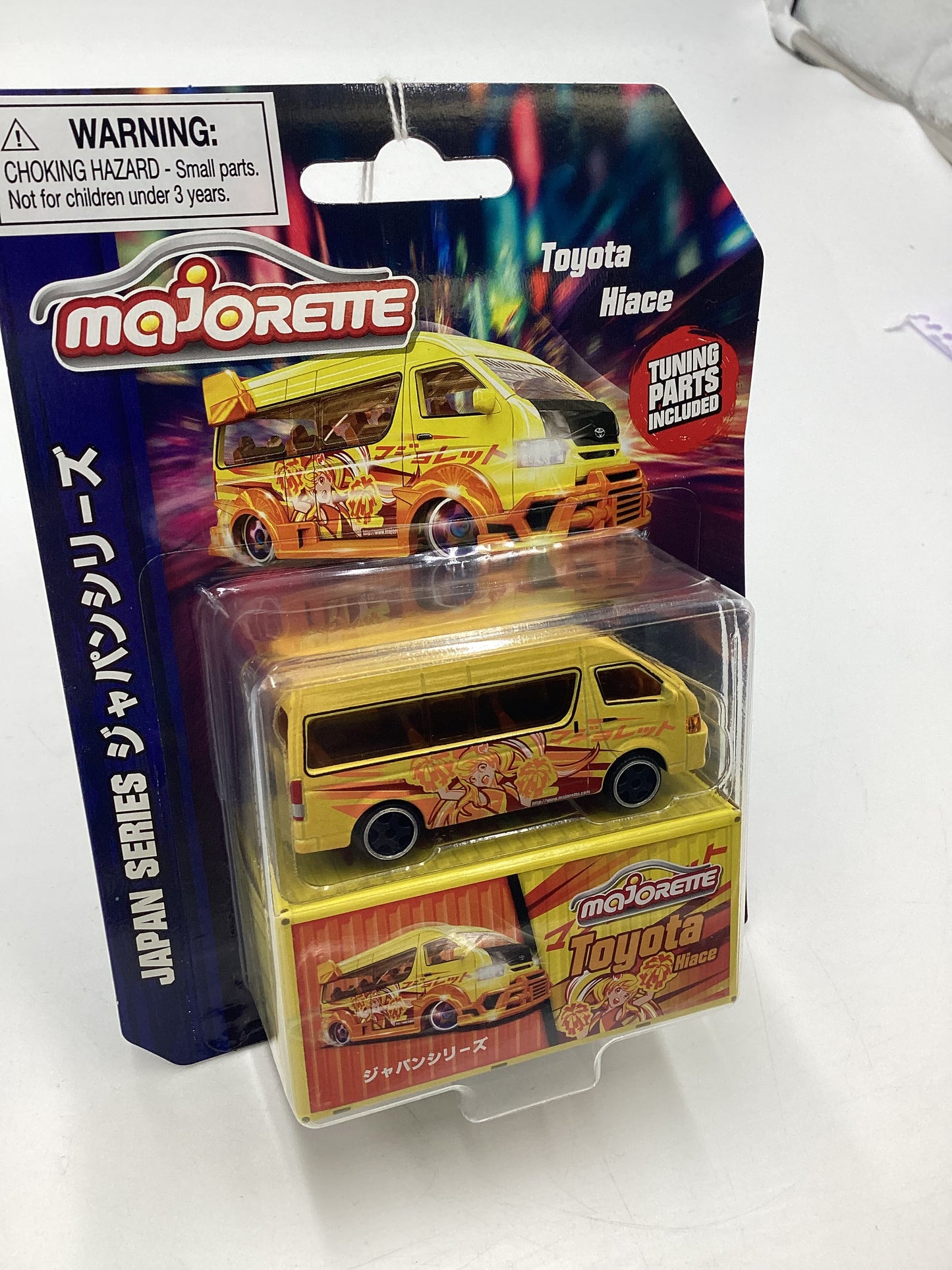 2024 Majorette Japan Series Toyota Hiace Yellow 110E