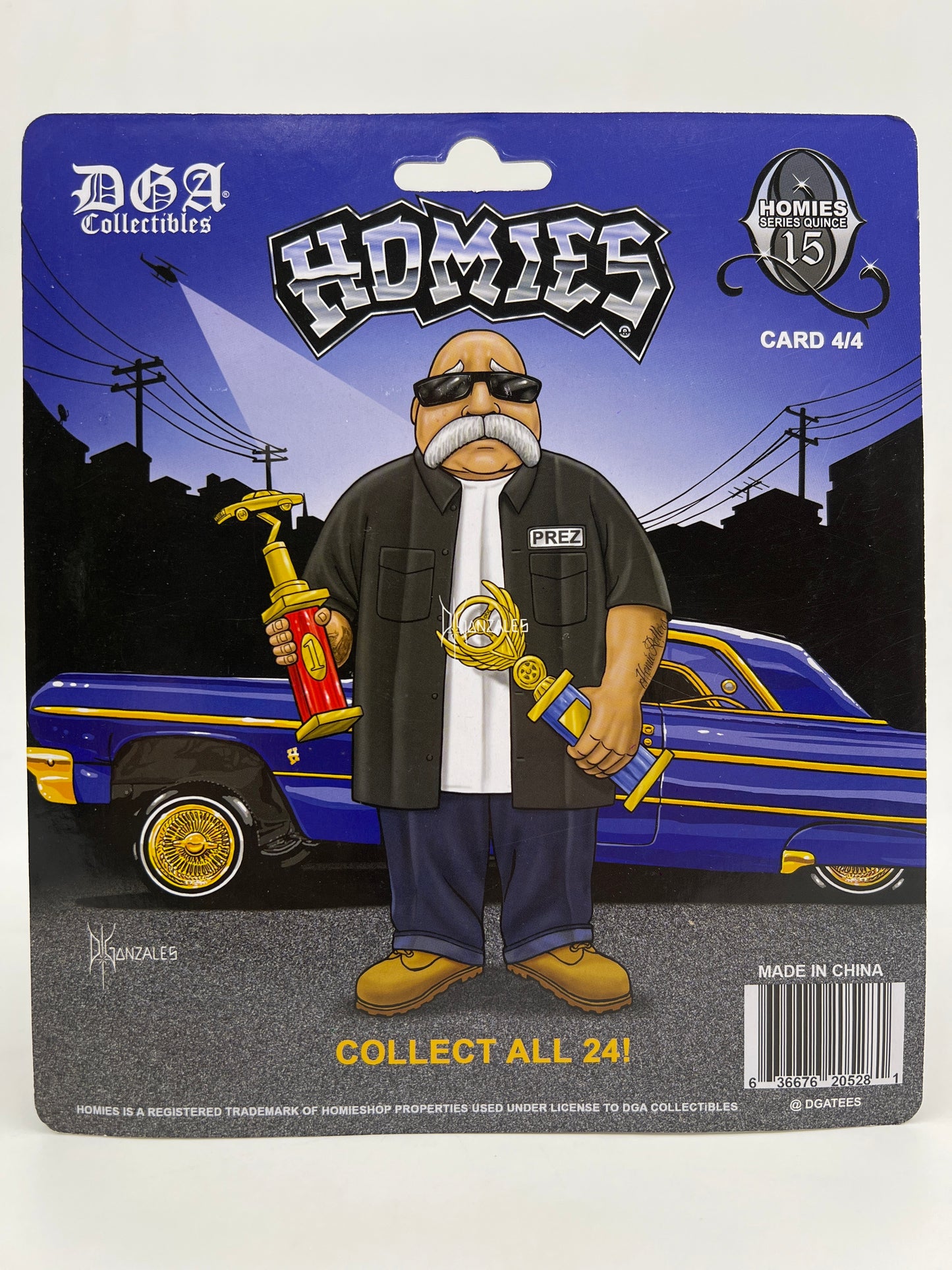 DGA Collectibles Homies Series 15 Card 4/4