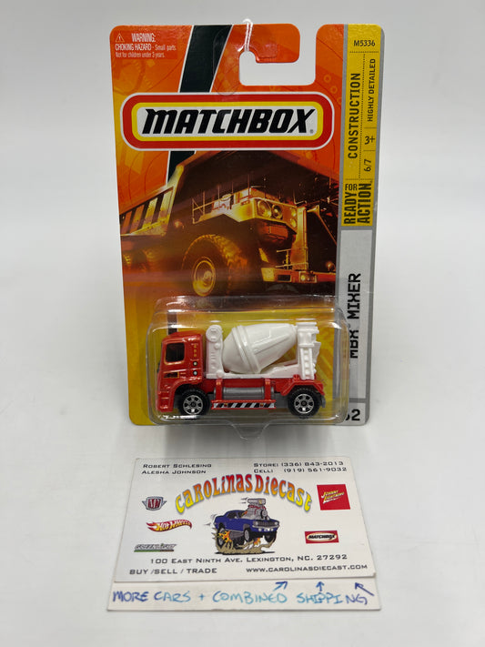 Matchbox Construction #62 MBX Mixer Orange 216Q