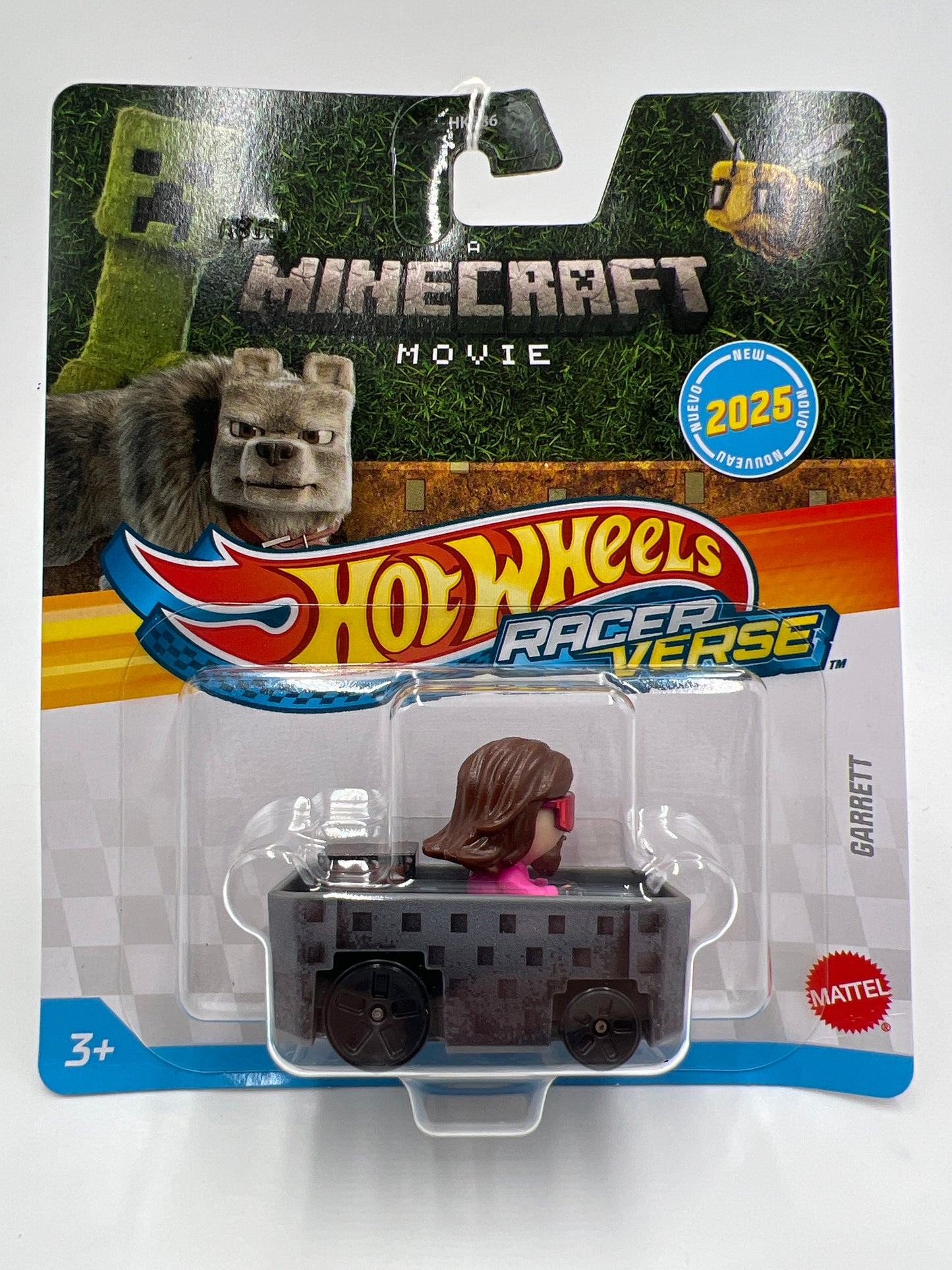 2025 Hot Wheels Racer Verse A Minecraft Movie Garrett 112B