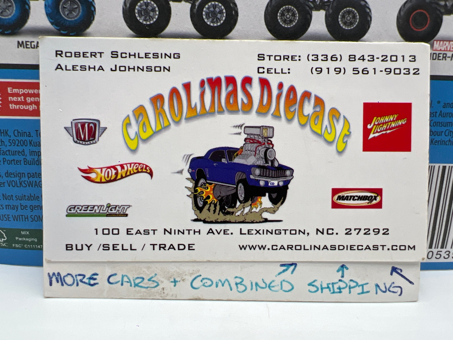 2022 Hot Wheels Monster Trucks Crash Legends #1 Night Shifter 132H