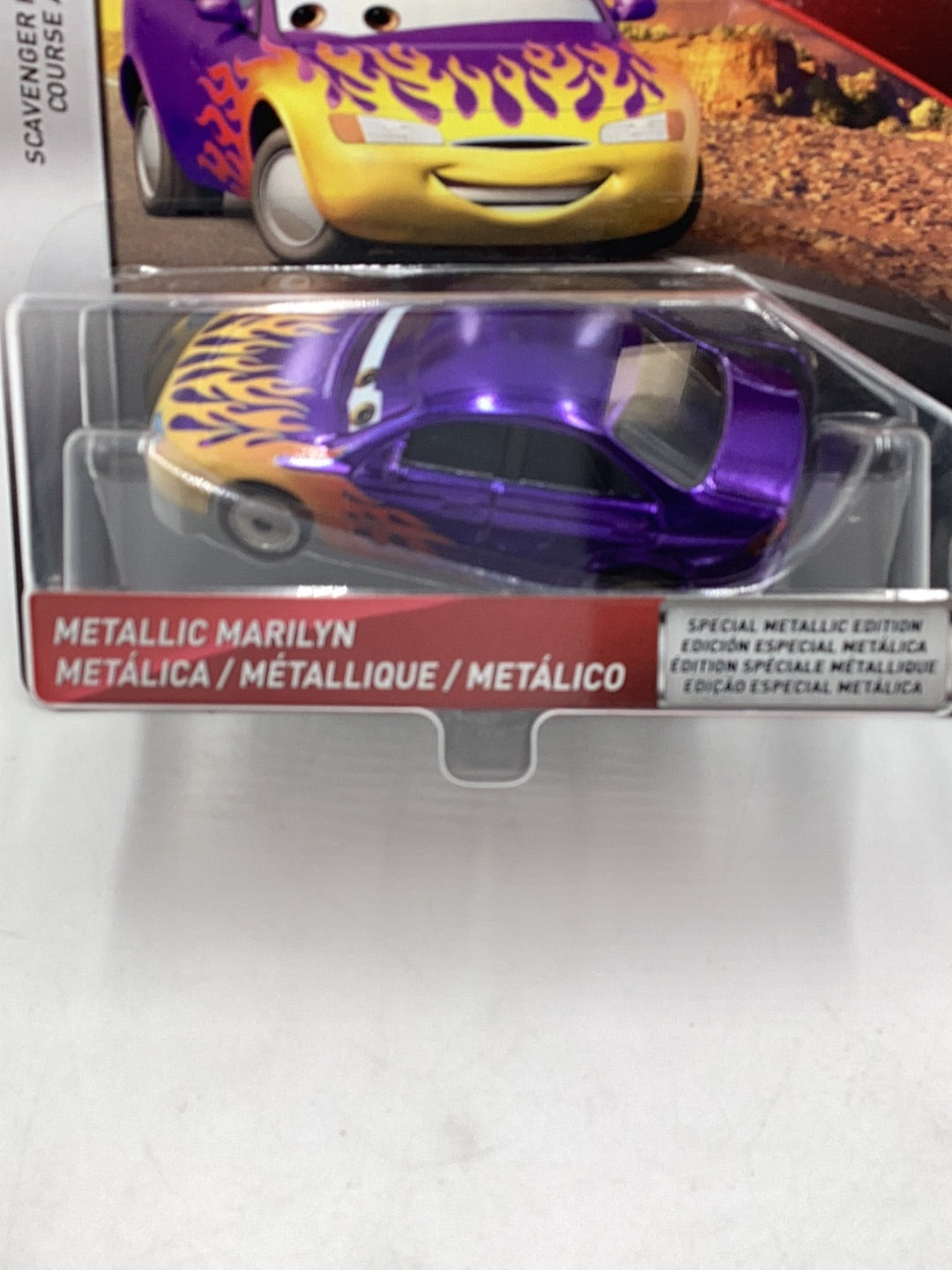 Disney Pixar Cars Scavenger Hunt series Metallic Marilyn Chase 140A