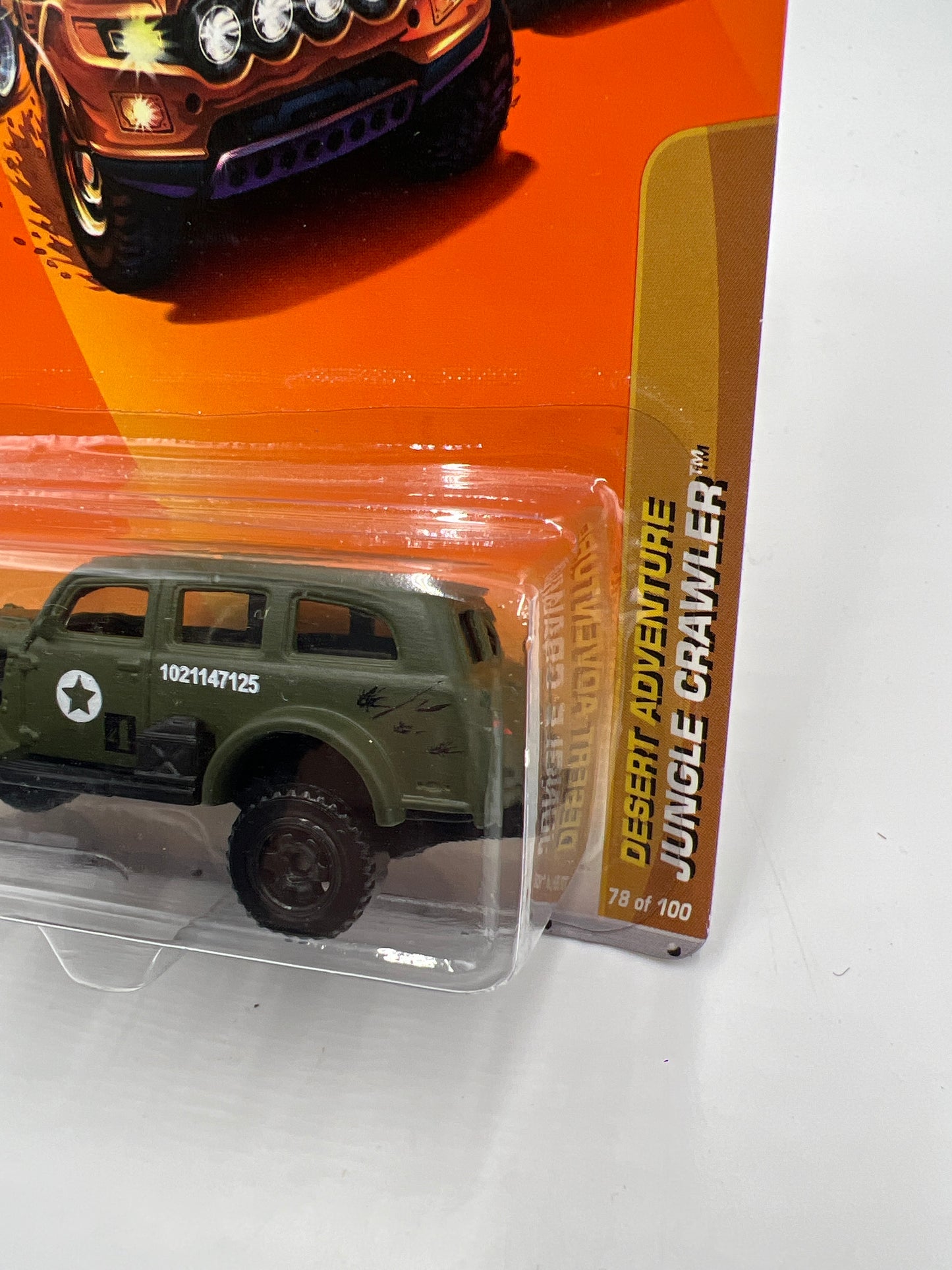 Matchbox Desert Adventure Jungle Crawler Army #78