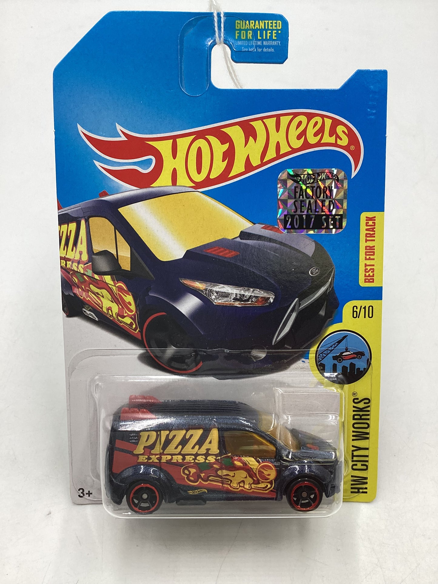 2017 Hot wheels Treasure Hunt Factory Sealed  Hot Wheels Ford Transit Connect Blue 275D