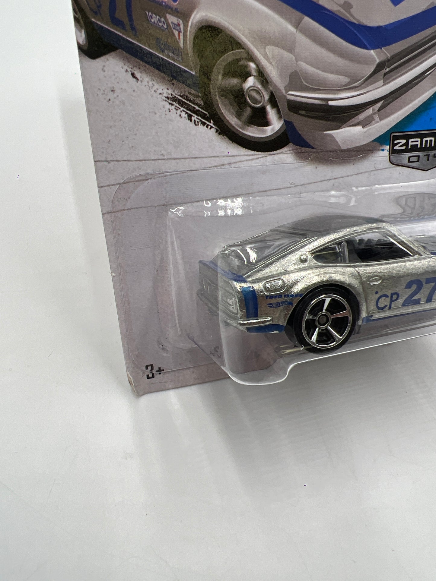 2013 Hot Wheels Showroom #159 Zamac Datsun 240Z Red Hood Letter Variation HTF W/Protector