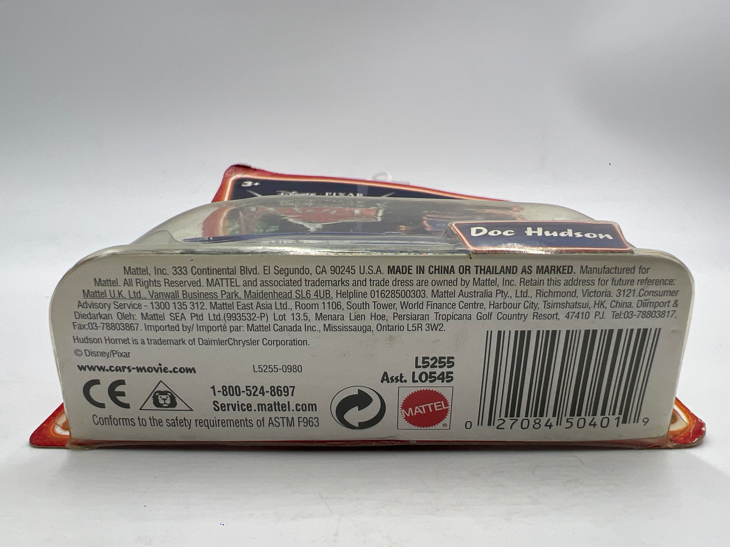 Disney Pixar Cars Supercharged Doc Hudson 140B