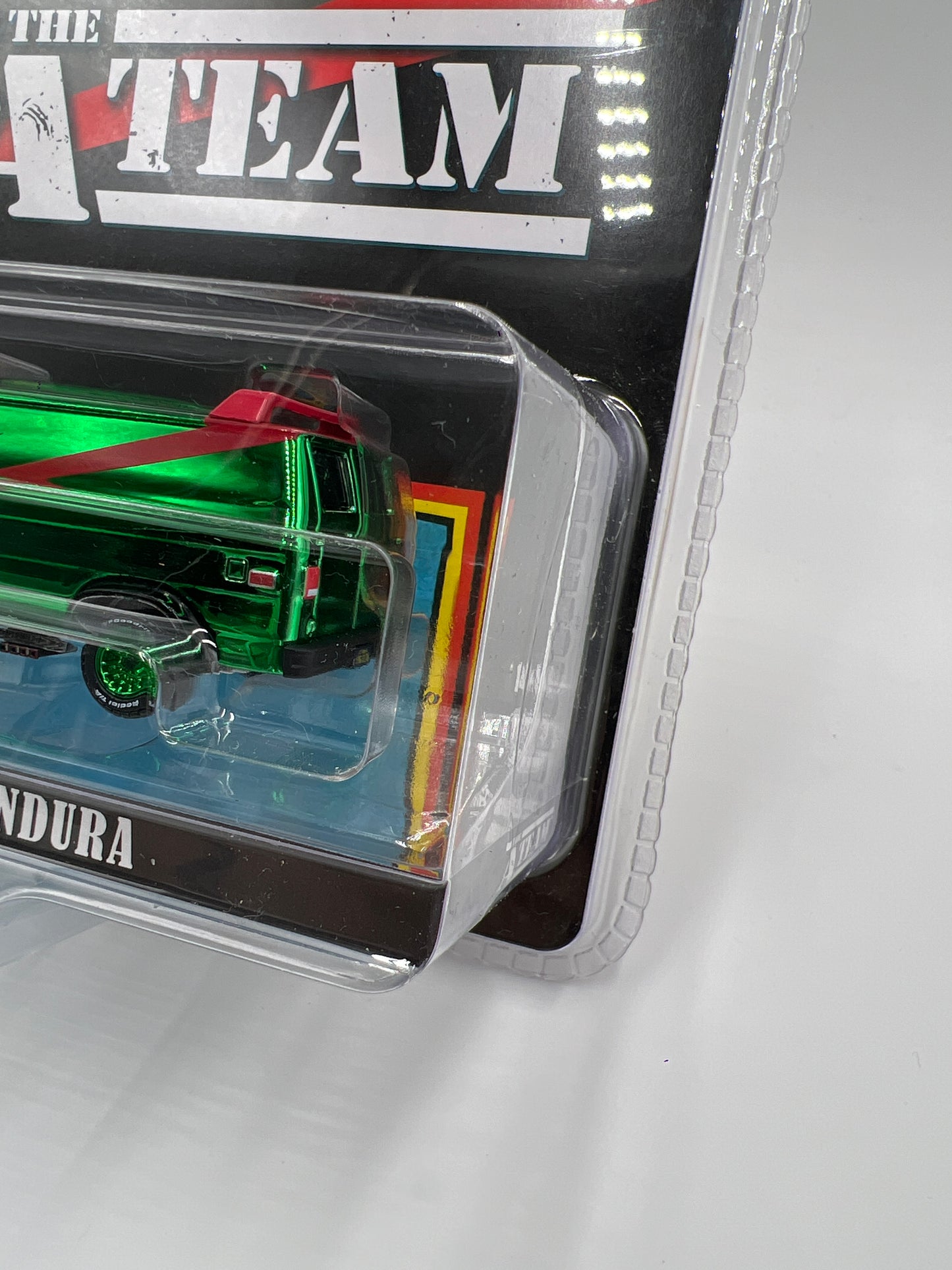 Greenlight Hollywood Series 19 The A Team CHASE B.A.s 1983 GMC Vandura Chrome Green