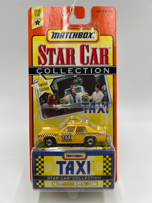 Matchbox Star Car Collection Taxi Sunshine Cab #804