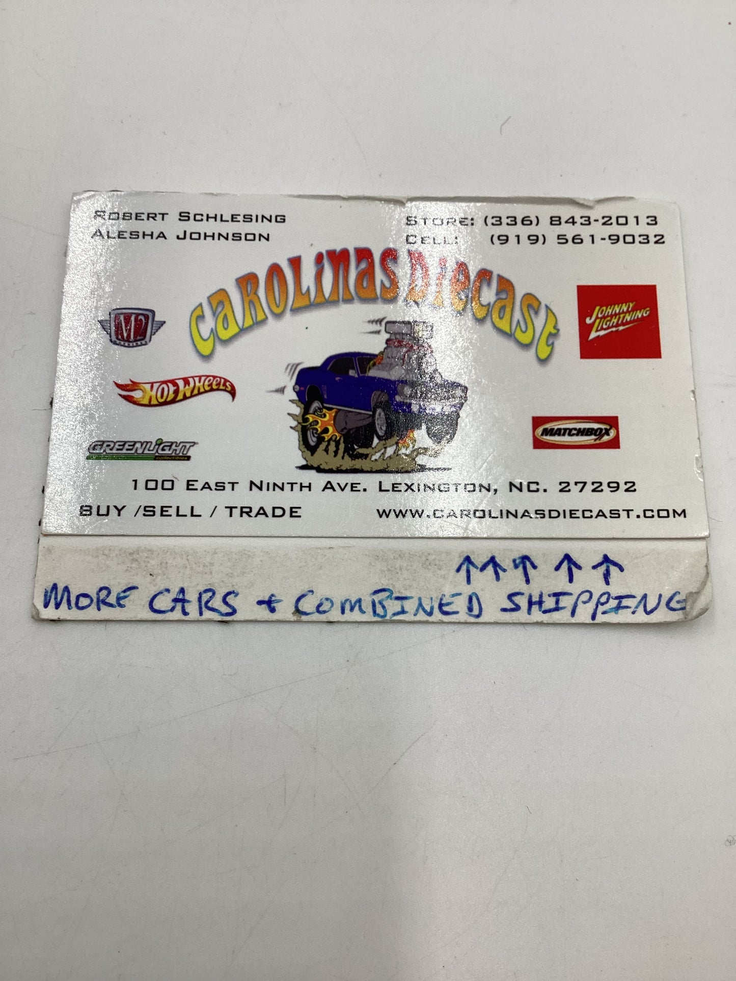 Hot Wheels Yama Hauler Go Kart Blue Silver Rims with protector