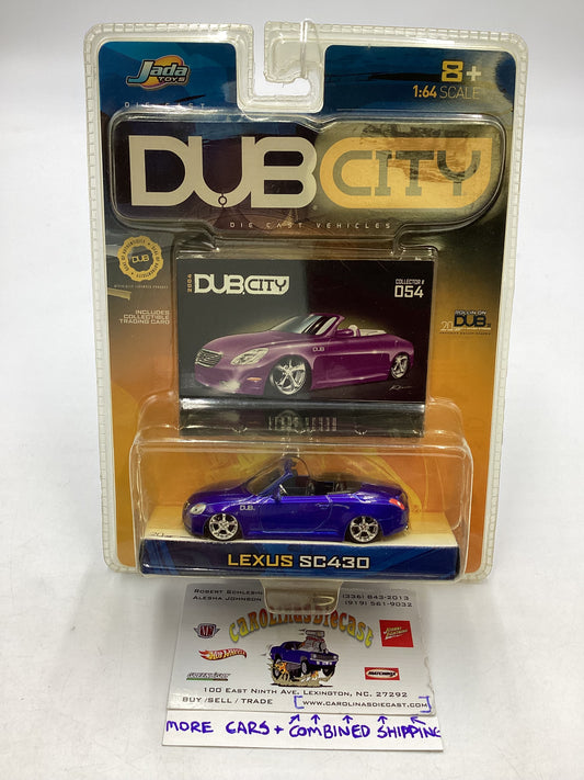 Jada Toys Dub City #054 Lexus SC430 Blue 221B