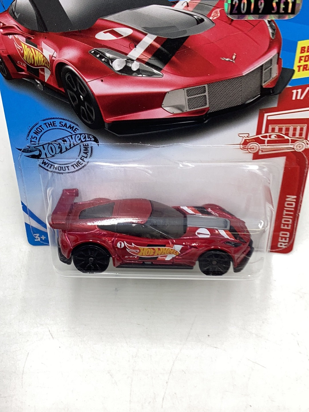 2019 hot wheels #193 Corvette C7.R Red Edition Factory Sealed