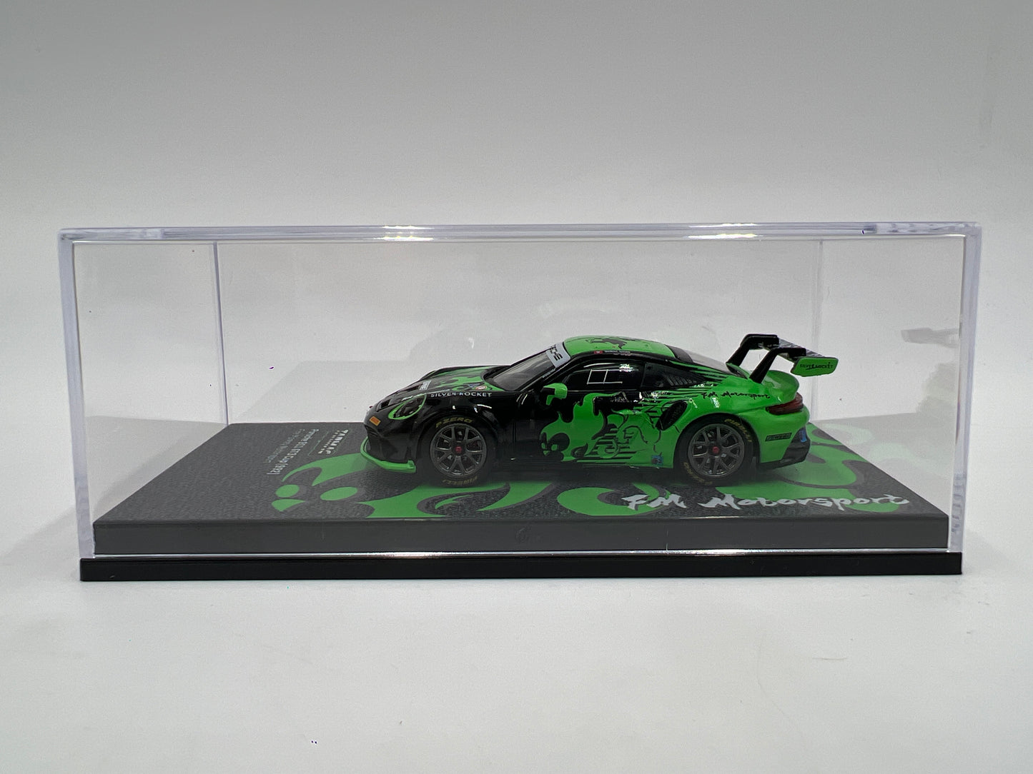Tarmac Works x IXO Models Porsche 911 GT3 Cup 992 Fire Monkey Motorsport