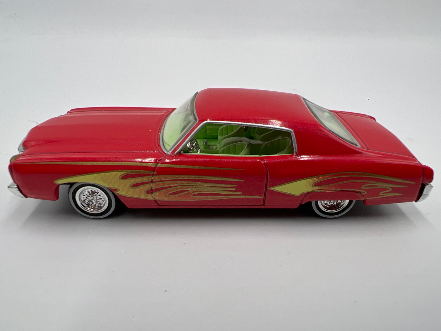 Hot Wheels Collectibles 1/64 VooDoo Highway 70 Monte Carlo Lowrider Red Loose